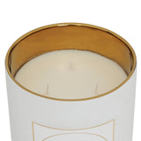 Lumanare parfumata "Lucia" - Vanilie - Mosc, Alb, 1800 g - Atmosphera