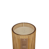 Lumanare parfumata "Albie" - Portocala confiata - Scortisoara - Fava tonka, Chihlimbar, 290 g - Atmosphera