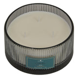 Lumanare parfumata "Albie" - Lemn de oud, Gri, 635 g - Atmosphera
