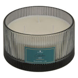 Lumanare parfumata "Albie" - Lemn de oud, Gri, 635 g - Atmosphera