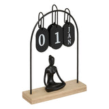 Yogi metal calendar H28,5 cm - Atmosphera