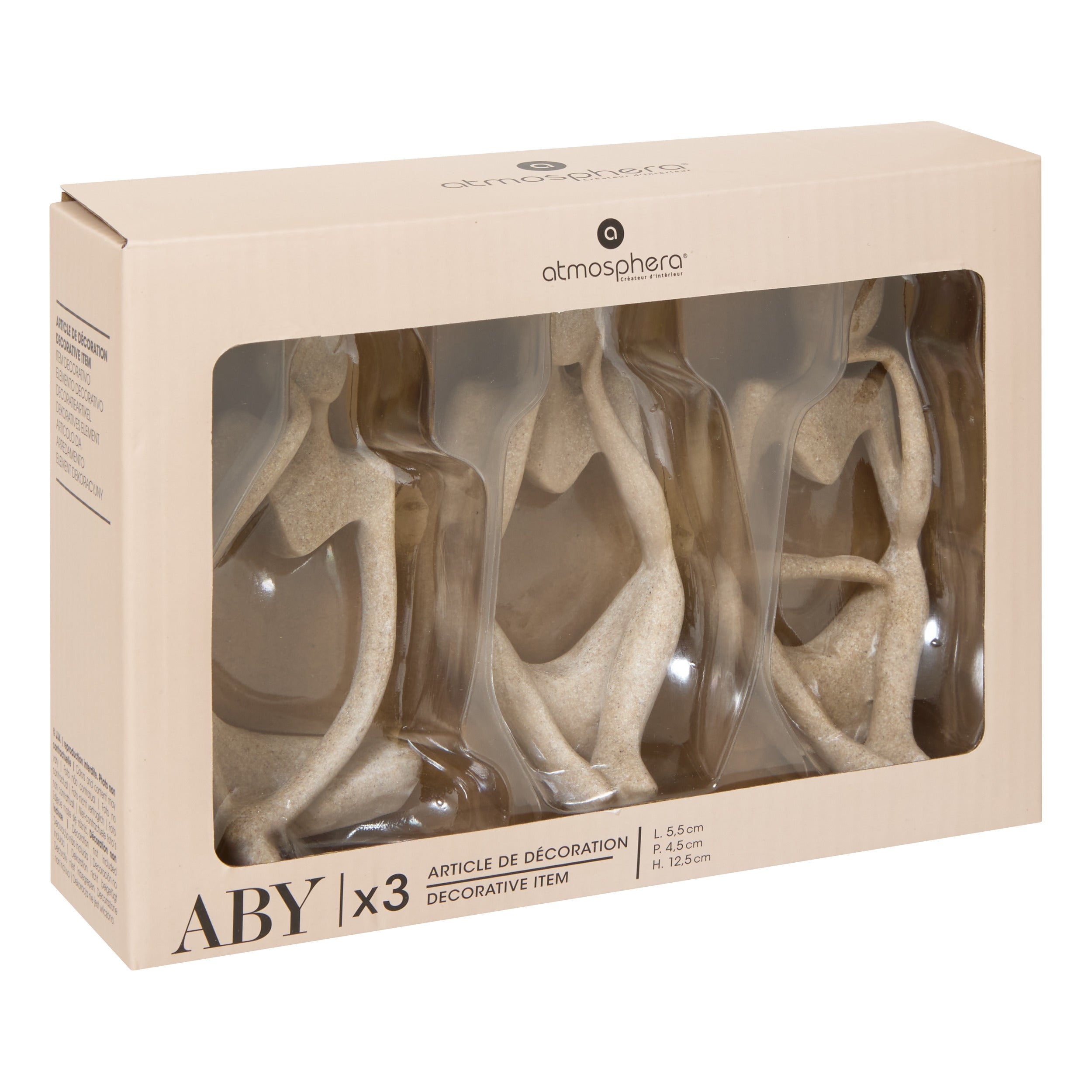 Aby rasina women set 3 H11,5 cm - Atmosphera