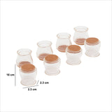 Protectori picioare scaun set 8 buc - Five