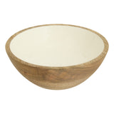 Bol pentru salata "Inaya" - Lemn de mango, D. 19 cm - Atmosphera