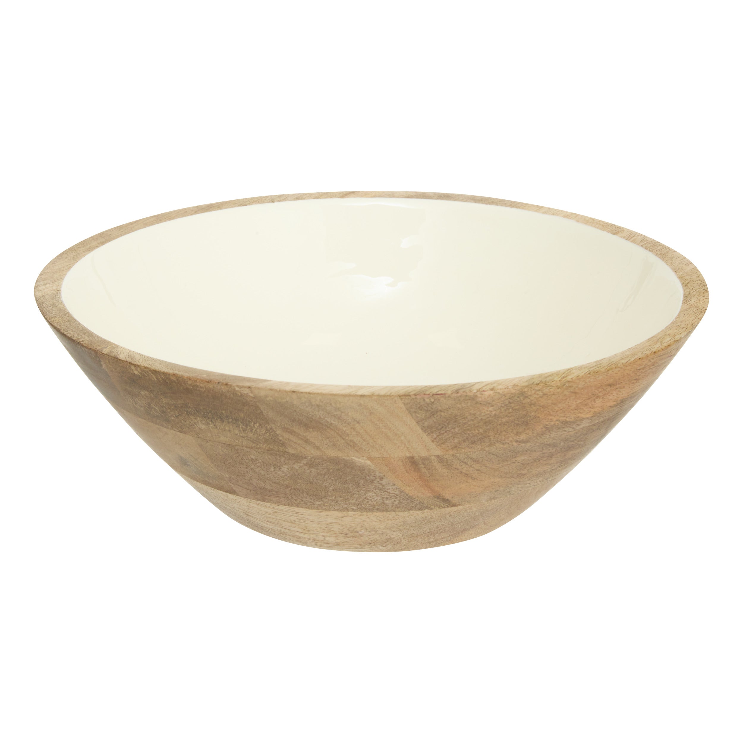 Bol pentru salata "Inaya" - Lemn de mango, D. 30 cm - Atmosphera
