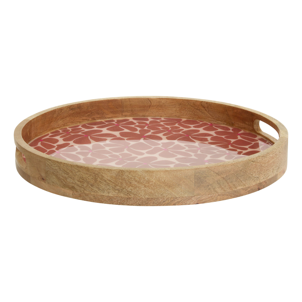 Platou "Inaya" - Lemn de mango, D. 38 cm - Atmosphera