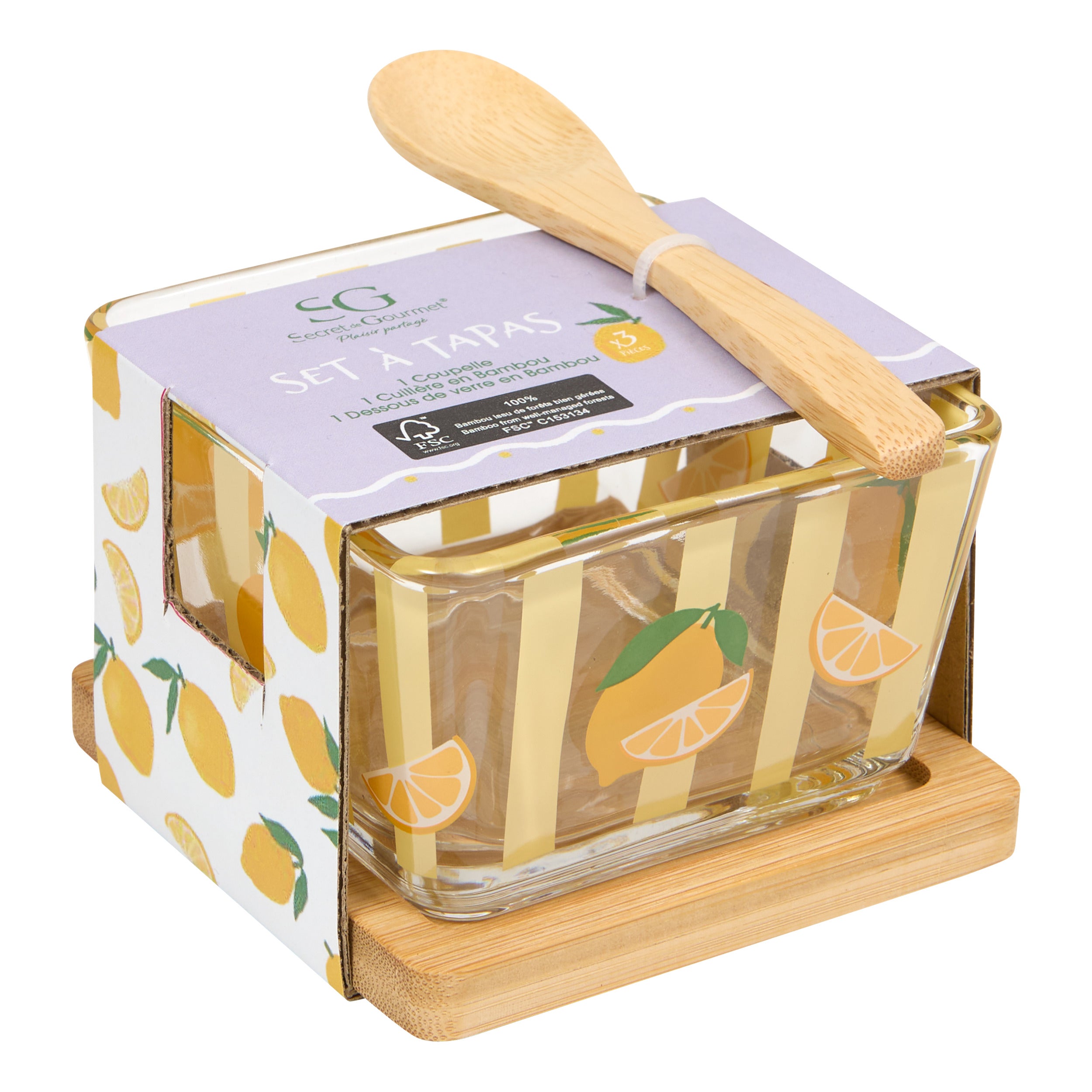 Set tapas fruity 3 piese - Secret de Gourmet
