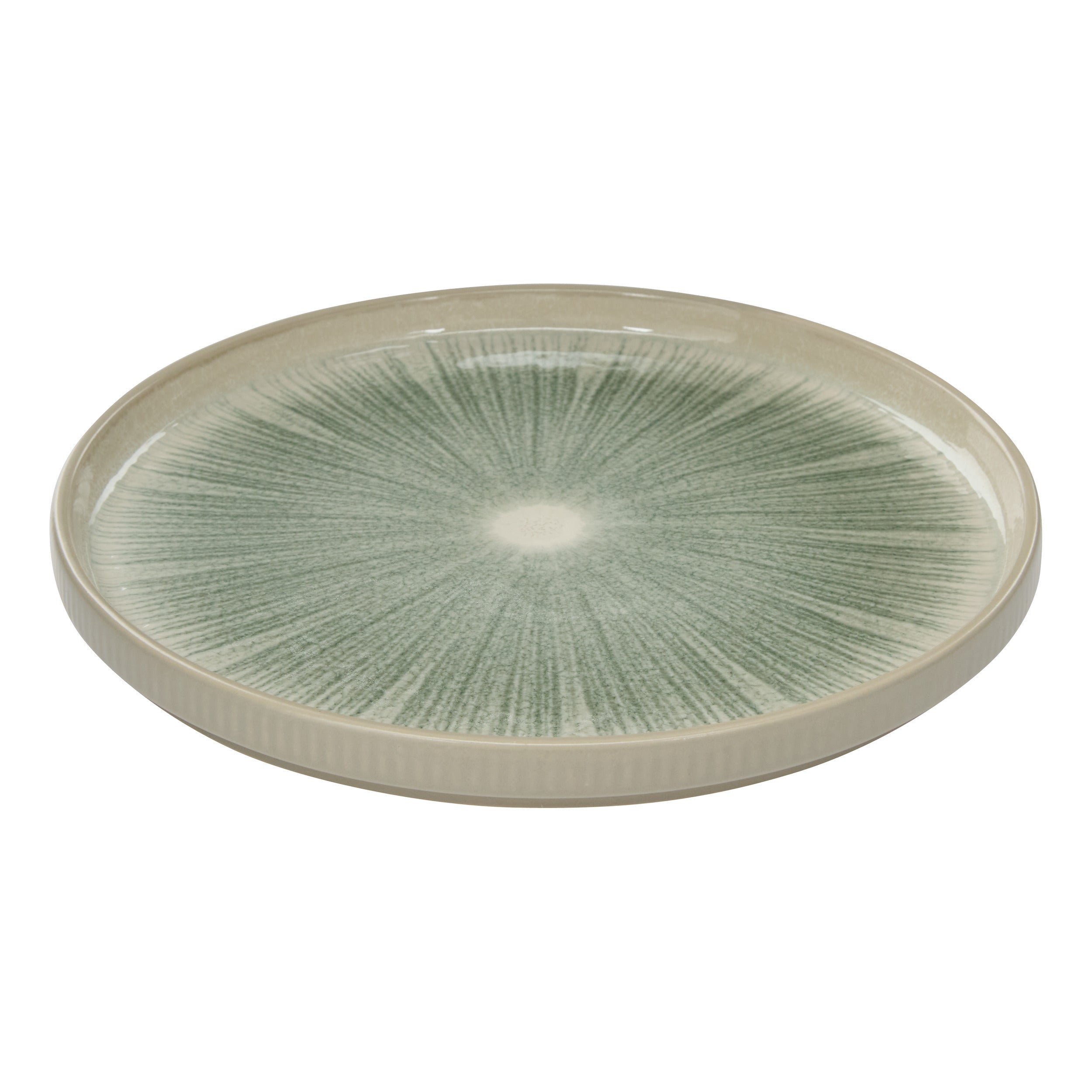 Tacam, dessert plate EVA verde D21 cm - Secret de Gourmet