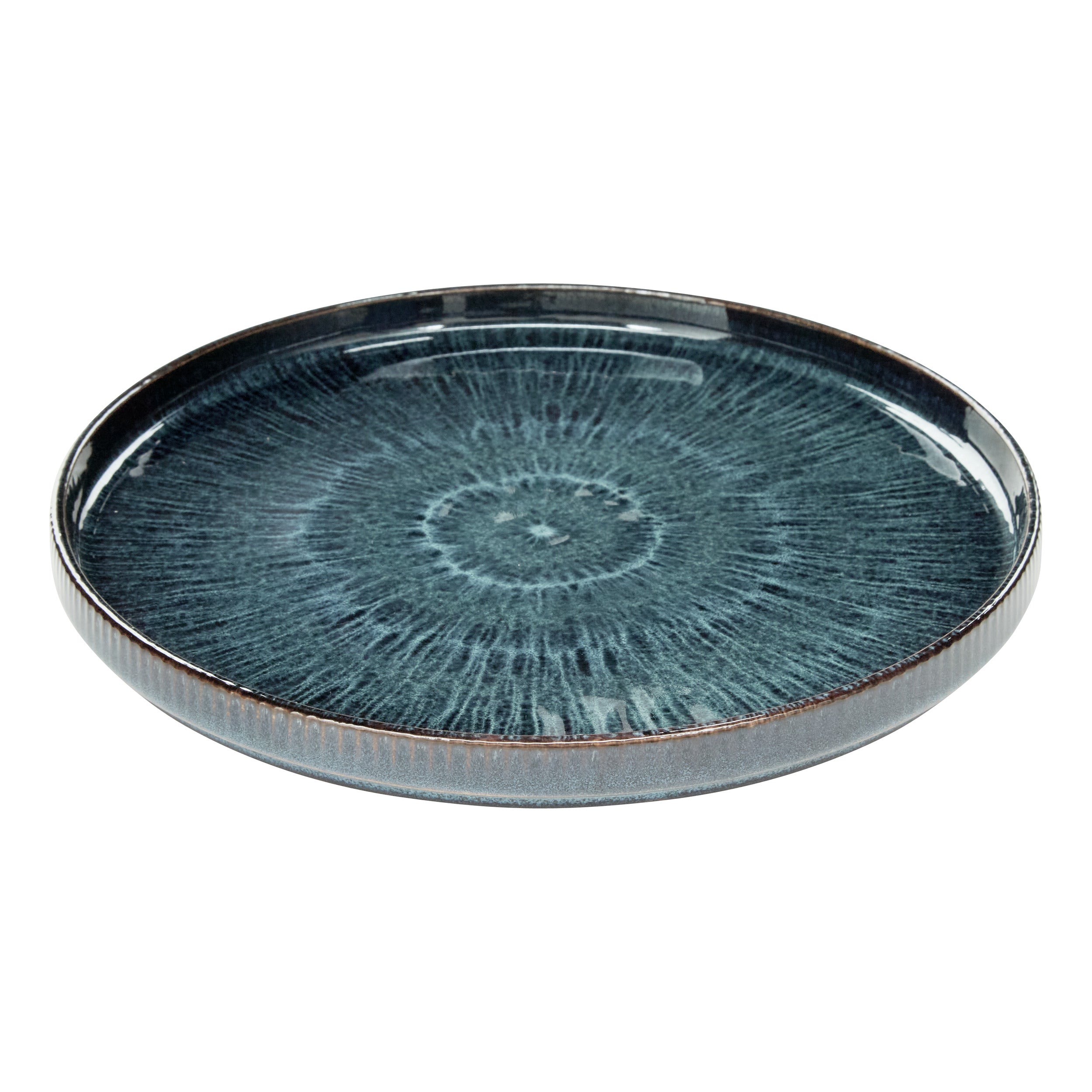 Tacam, dessert plate EVA albastru D21 cm - Secret de Gourmet