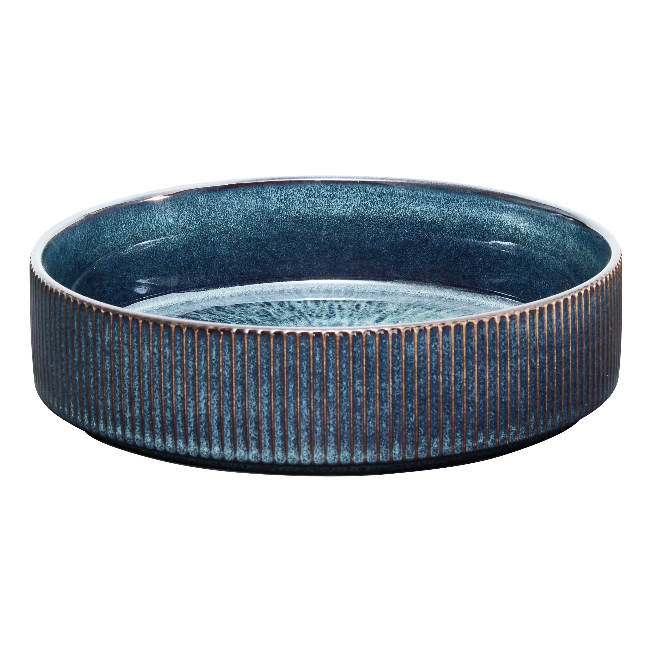 Tacam, deep plate EVA albastru D18 cm - Secret de Gourmet
