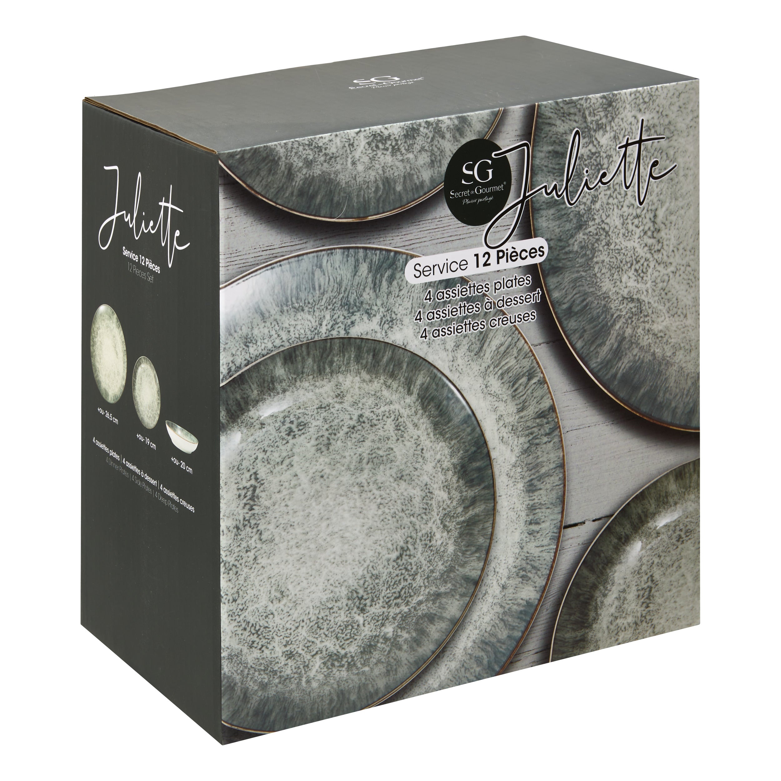 Set 12 piese juliette - Secret de Gourmet