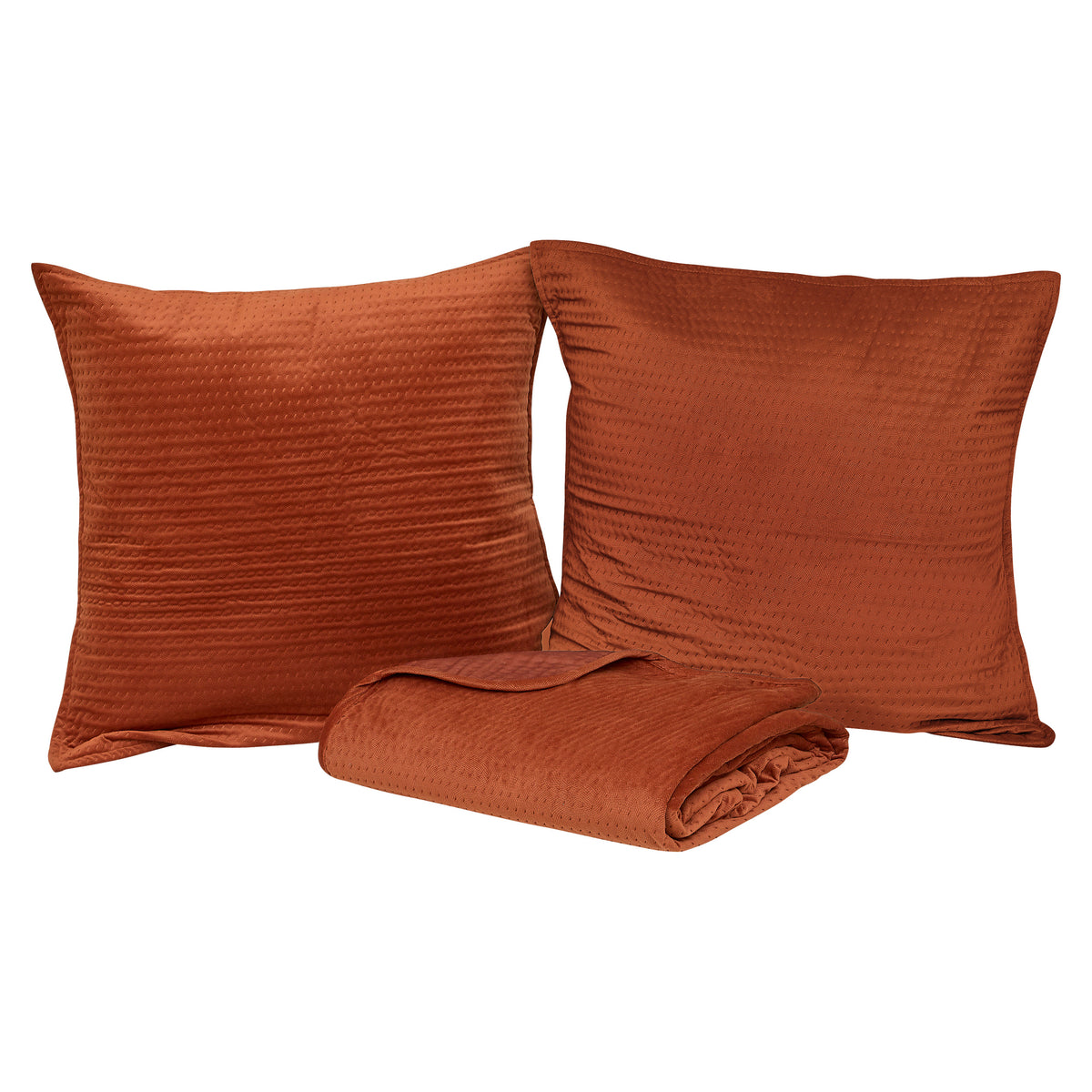 Textila pentru casa, bedspread lilou 240 x 260 cm cu 2pc tc - Atmosphera