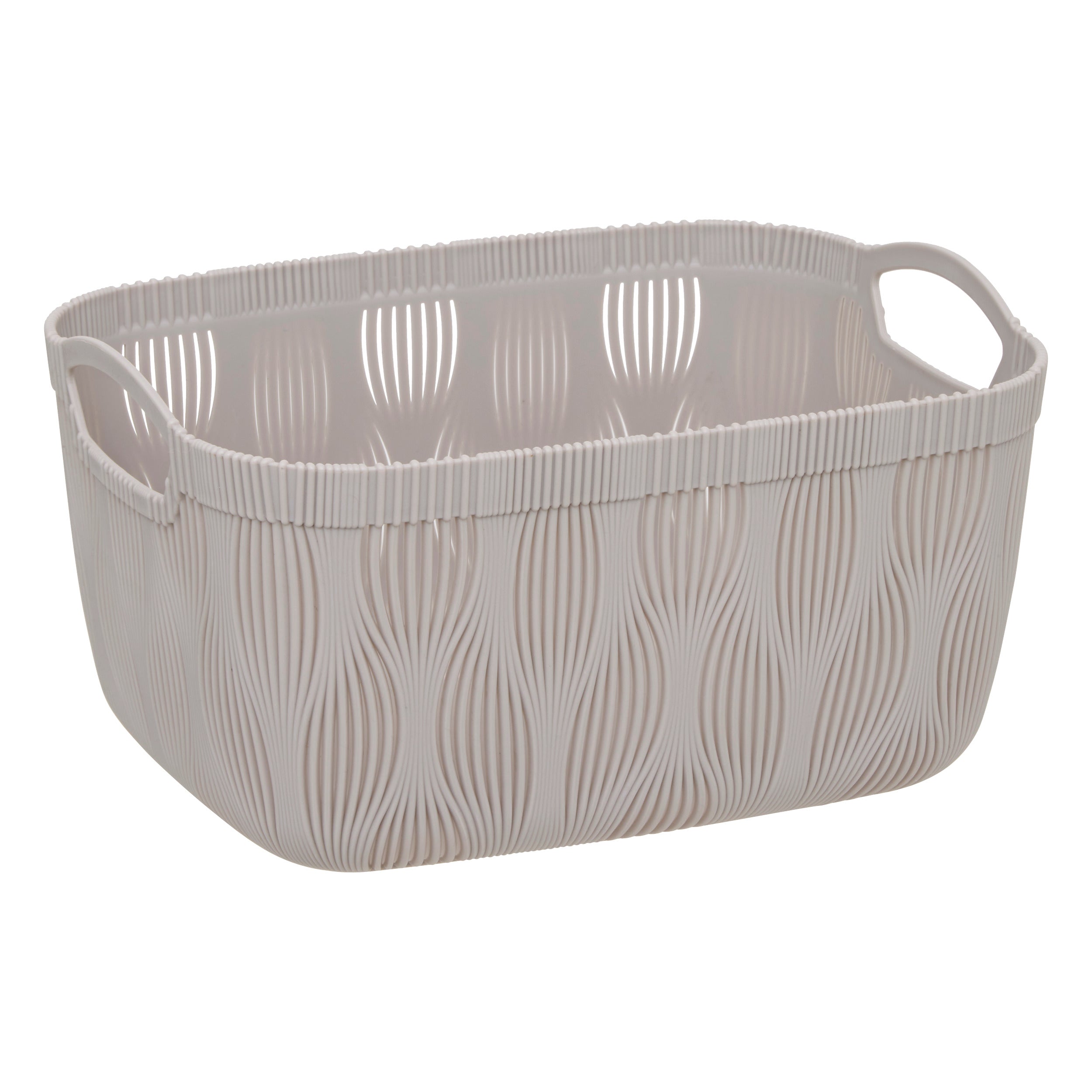 Cos culoarea argilei, Leaf, 6,5 l, L 28,7 x l 22,2 x H 15,2 cm, PP