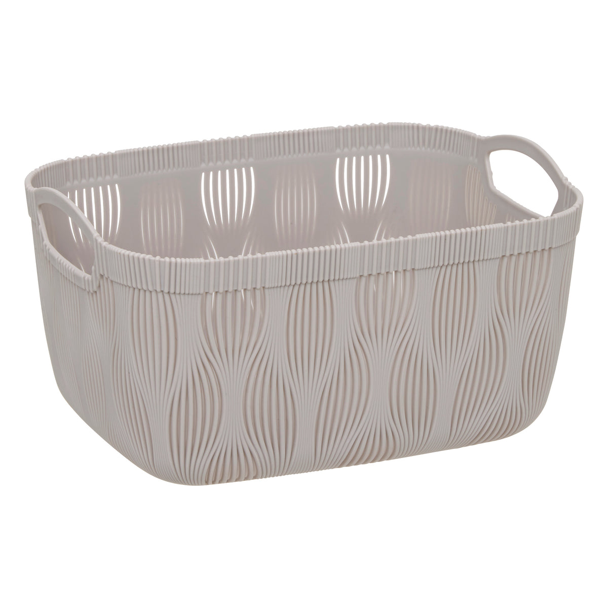 Cos culoarea argilei, Leaf, 6,5 l, L 28,7 x l 22,2 x H 15,2 cm, PP