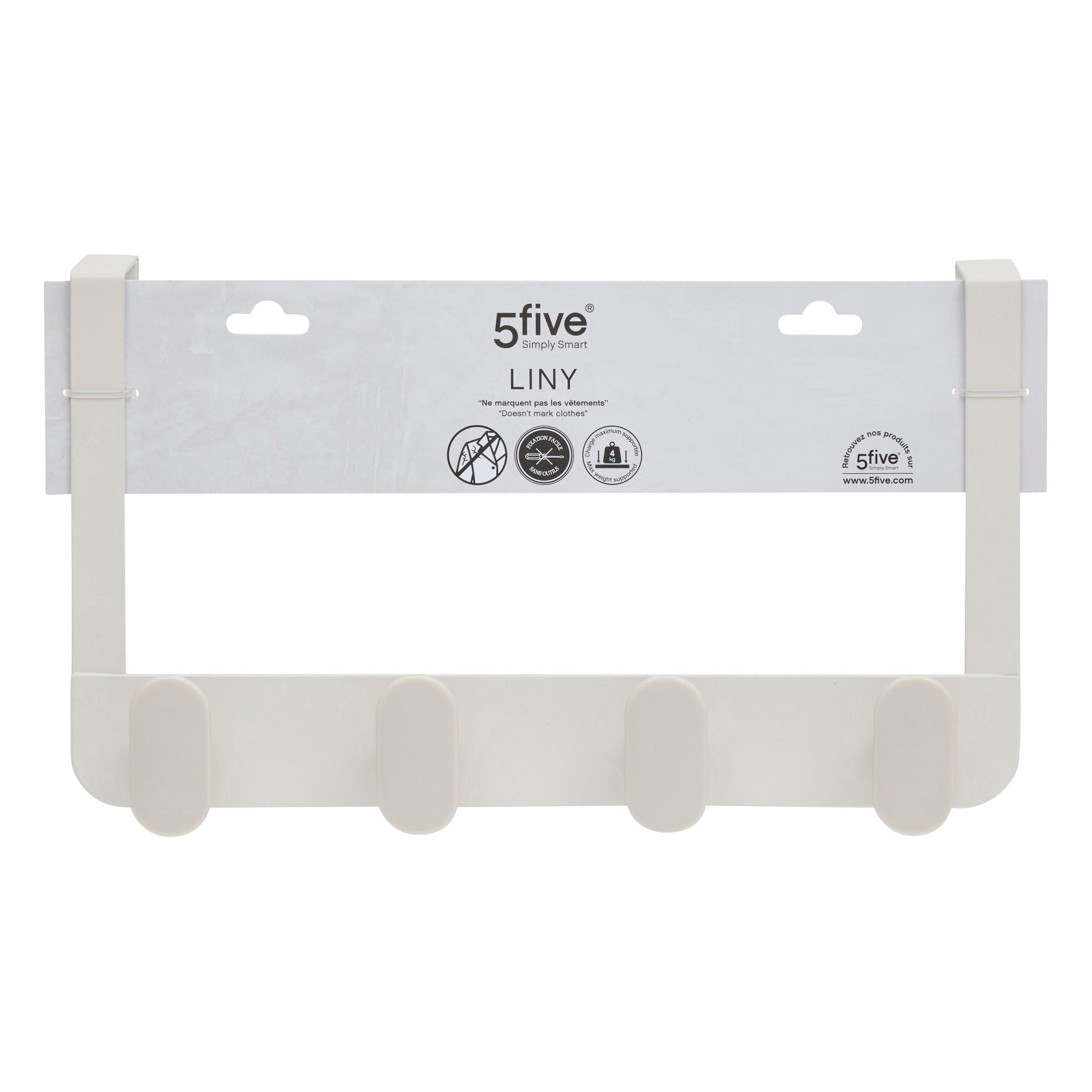 Organizator casa, hook door metal 4t liny - Five
