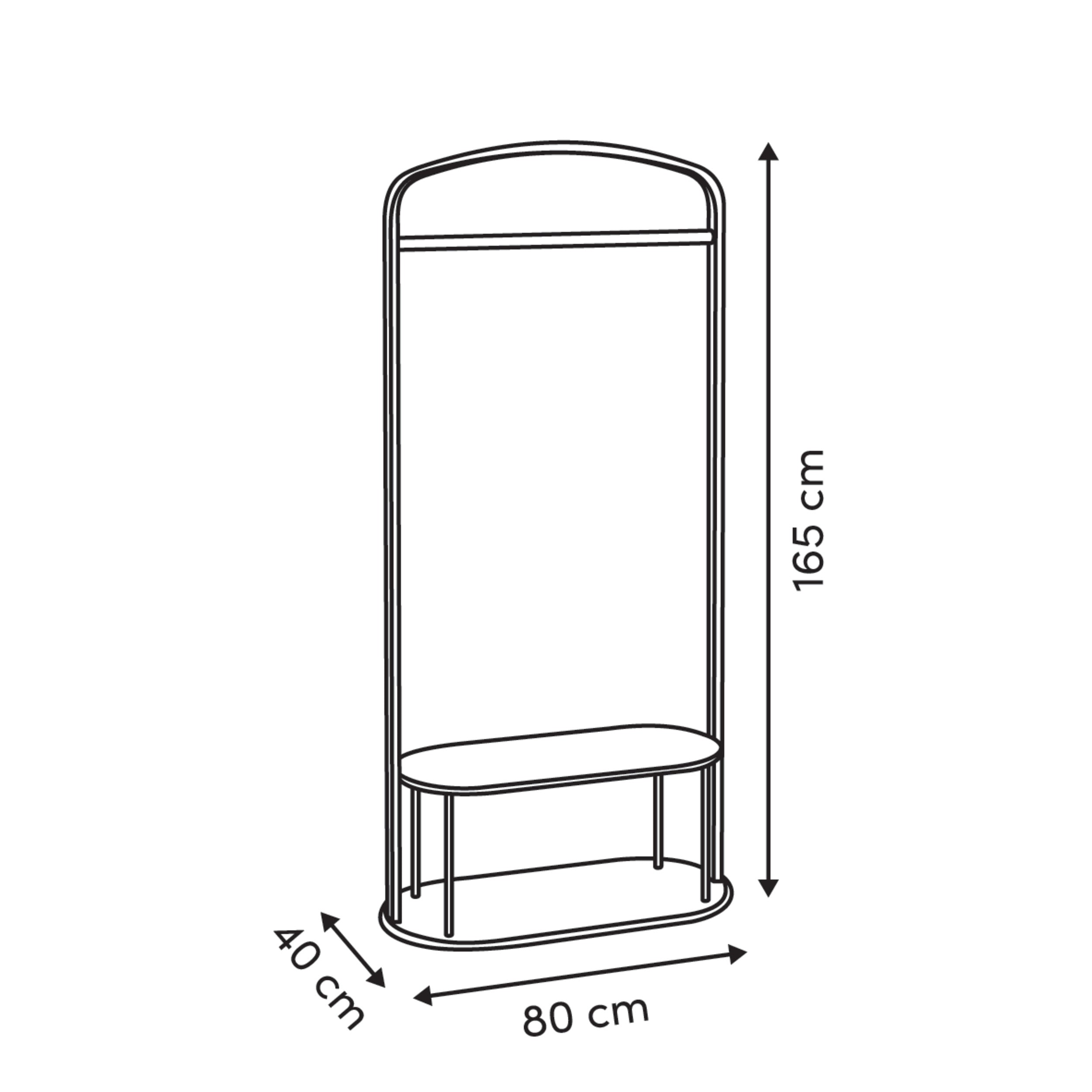 Organizator casa, gar rack spl lemn/metal come - Five