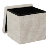 Organizator casa, ottoman 31 x 31 cm clay velvy - Five