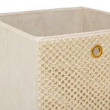 Organizator casa, storage cutie 31 x 31 cm beige grass - Five