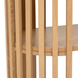 Mobilier depozitare, round console slat - Five
