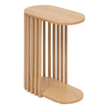 Mobilier depozitare, round sidetable slat - Five