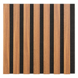 Decoratiune de perete, dark lemn panel colva 30 x 30 cm x3 - Atmosphera