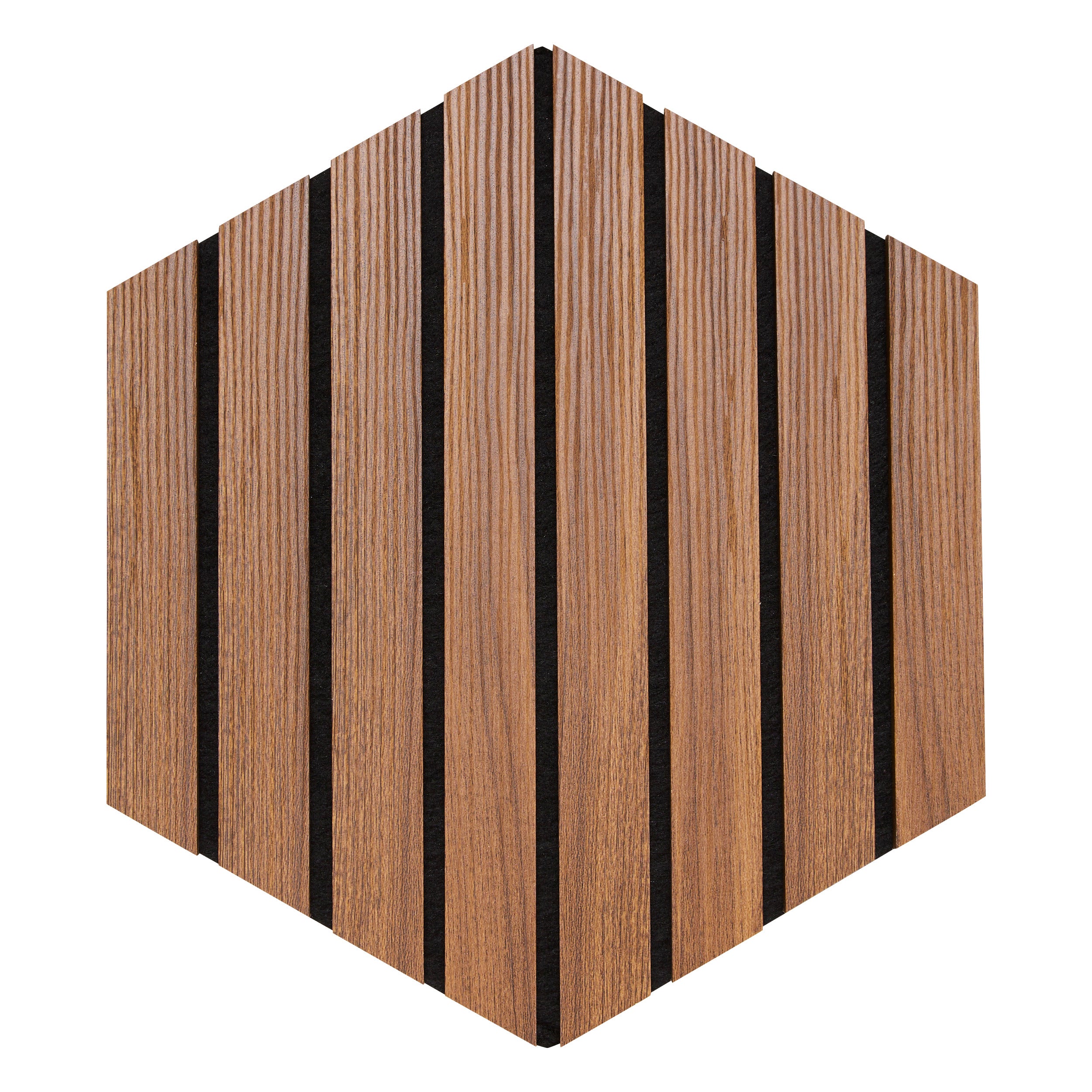 Decoratiune de perete, dark panel hexa colva 30 x 26 cm x3 - Atmosphera