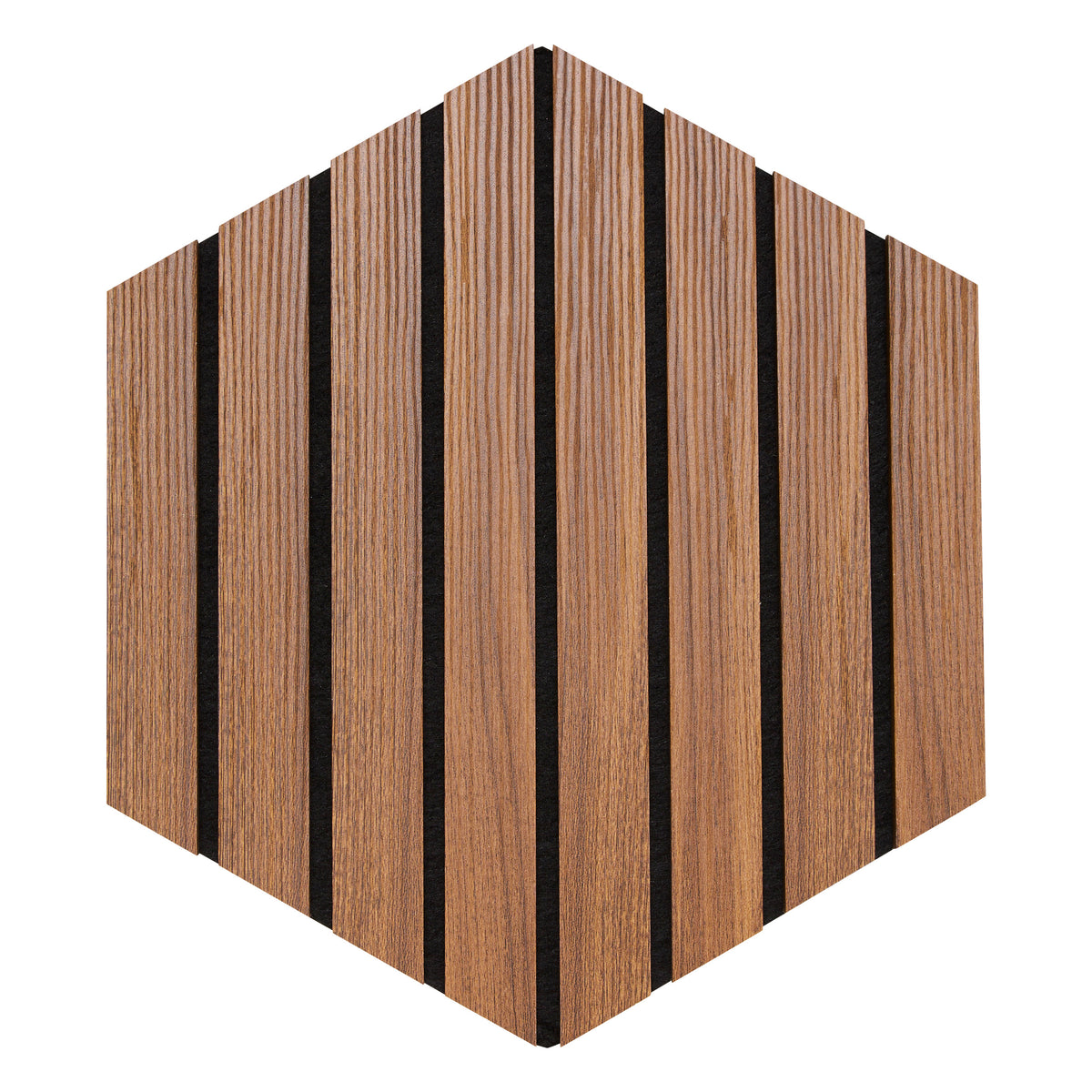 Decoratiune de perete, dark panel hexa colva 30 x 26 cm x3 - Atmosphera