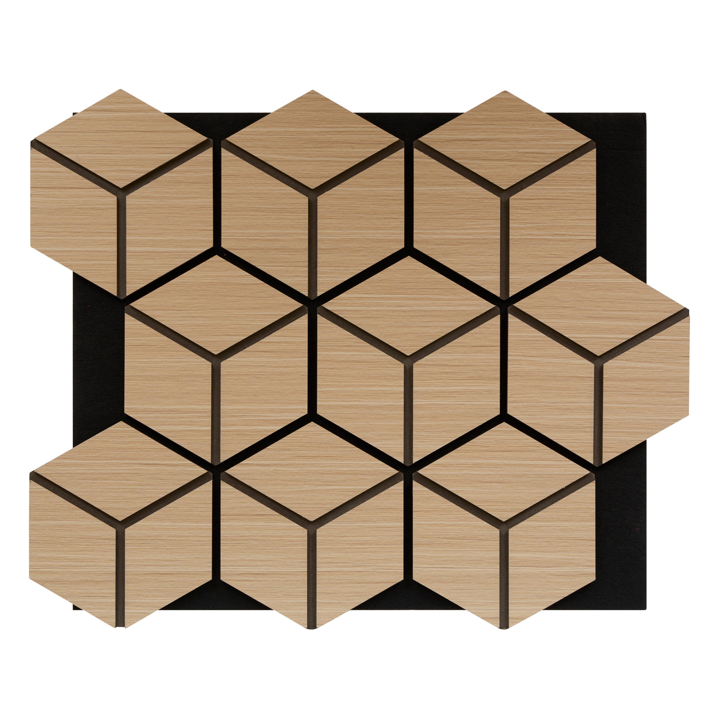 Decoratiune de perete, hexa wd panel clint 56 x 69 cm - Atmosphera