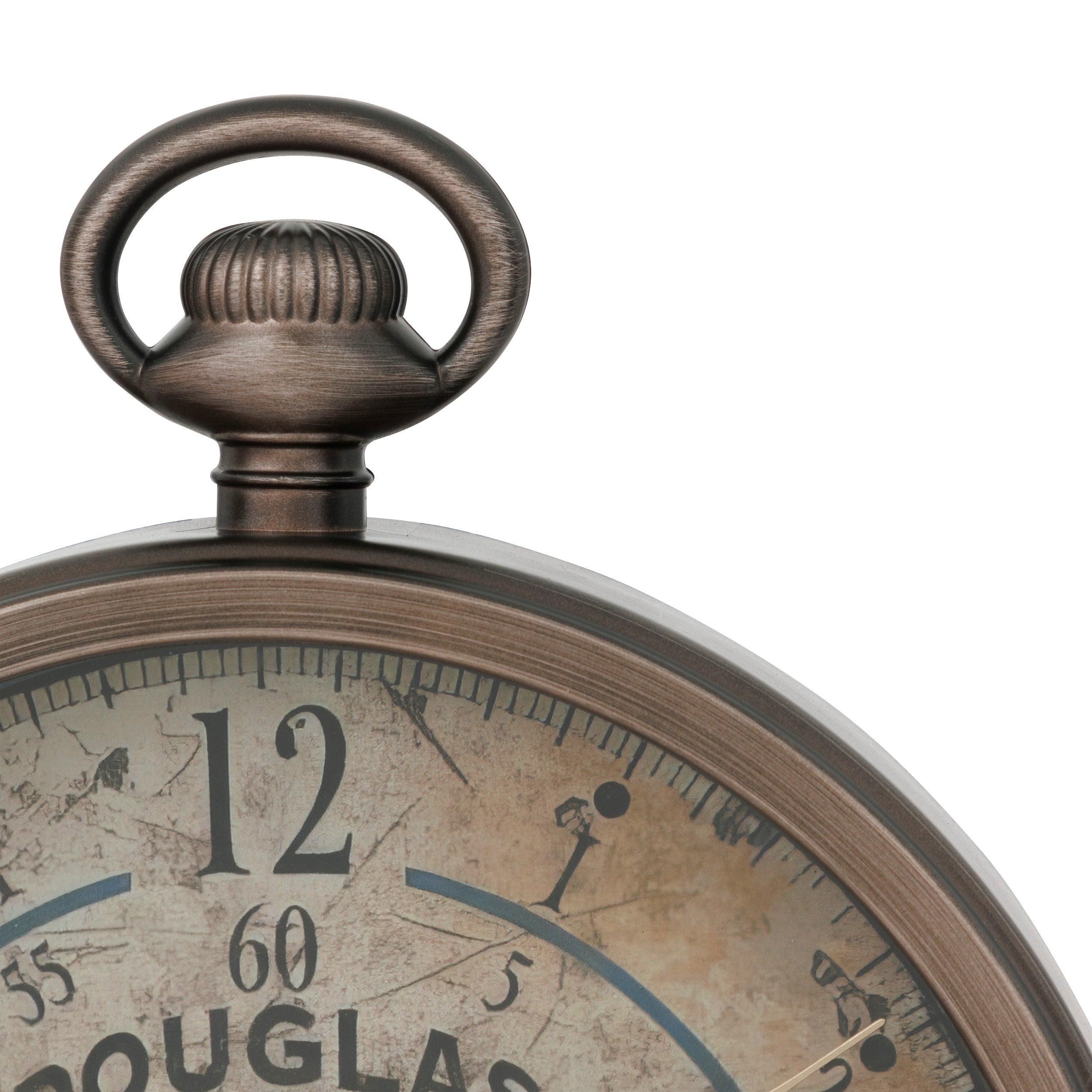 Decoratiune de perete, meca plastic clock awa 33 x 27 cm - Atmosphera