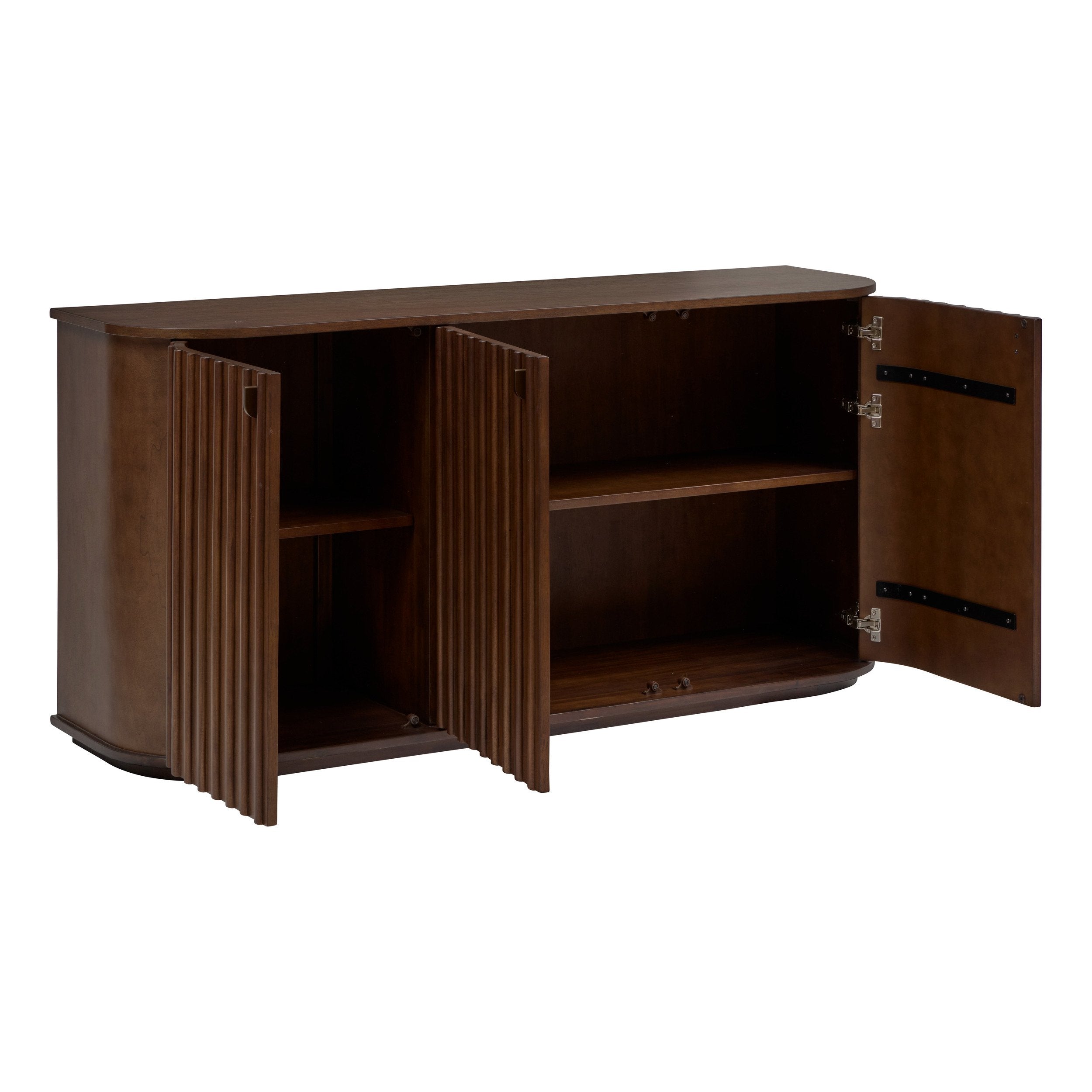 Comoda cu 3 usi Rikaya 160 x 45 x 78 cm salcam Atmosphera