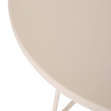 Masuta auxiliara "Latte" - Bej, D. 38 cm - Atmosphera