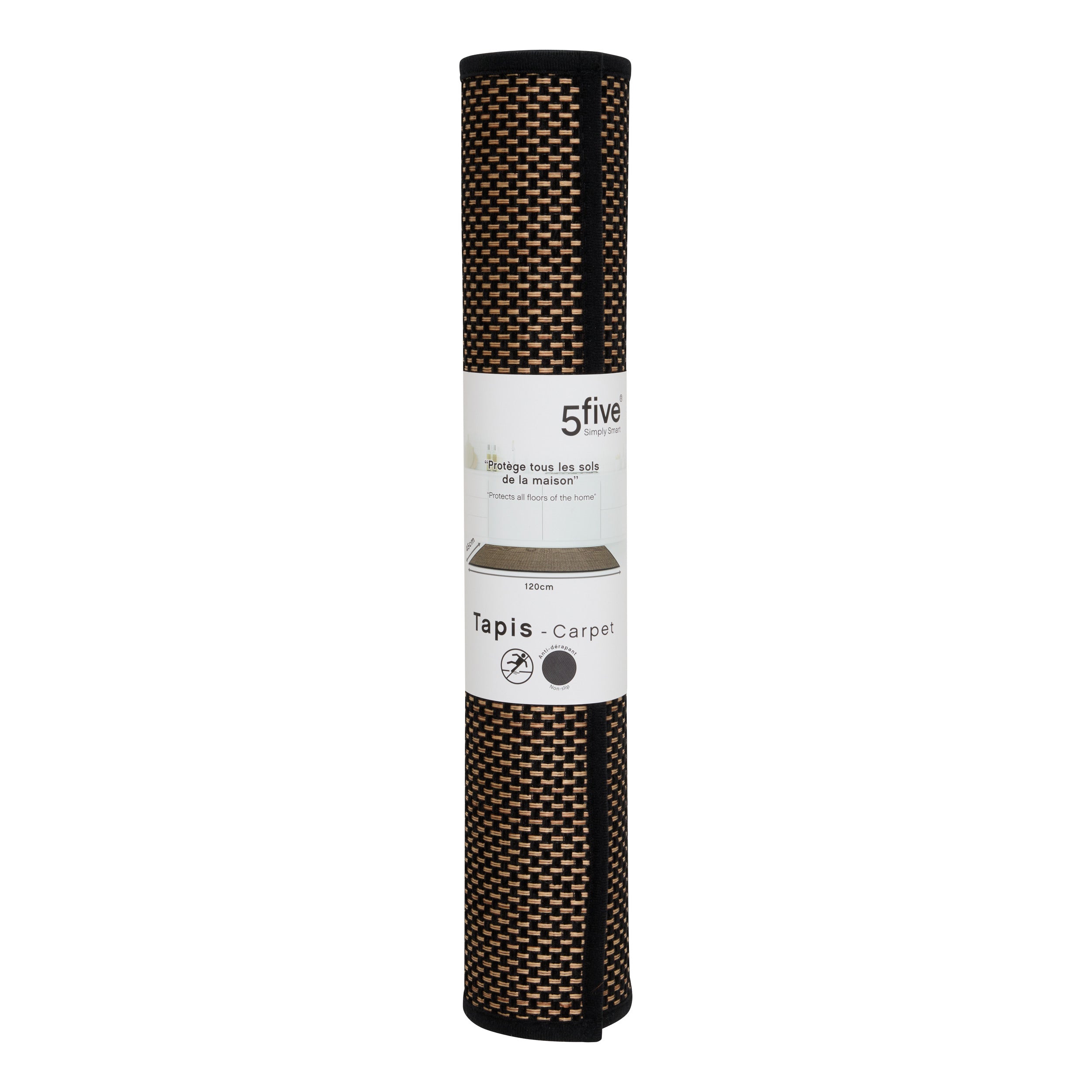 Carp wov mottld 45 x 120 cm asortat - Five