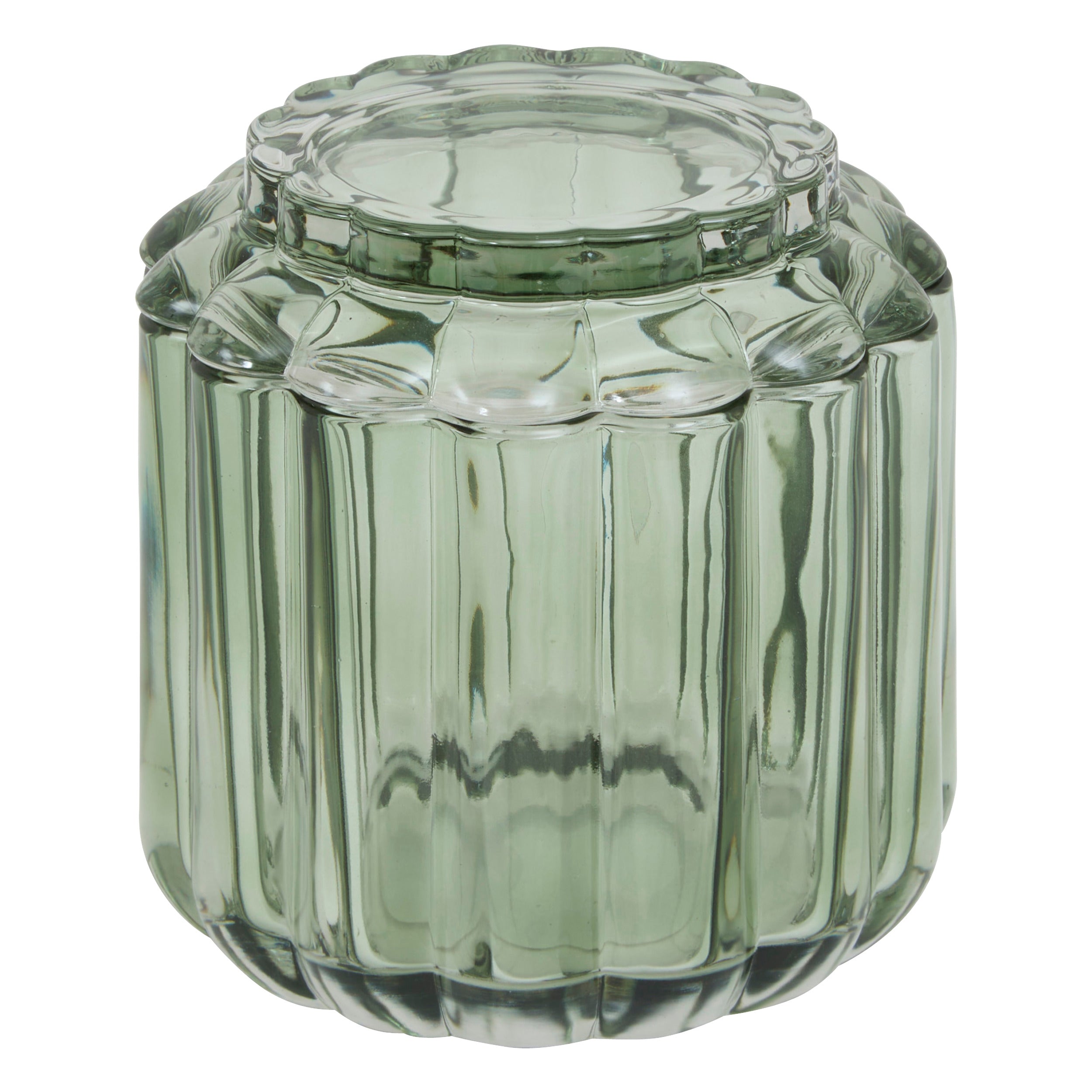 Cotton jar verde florea - Five