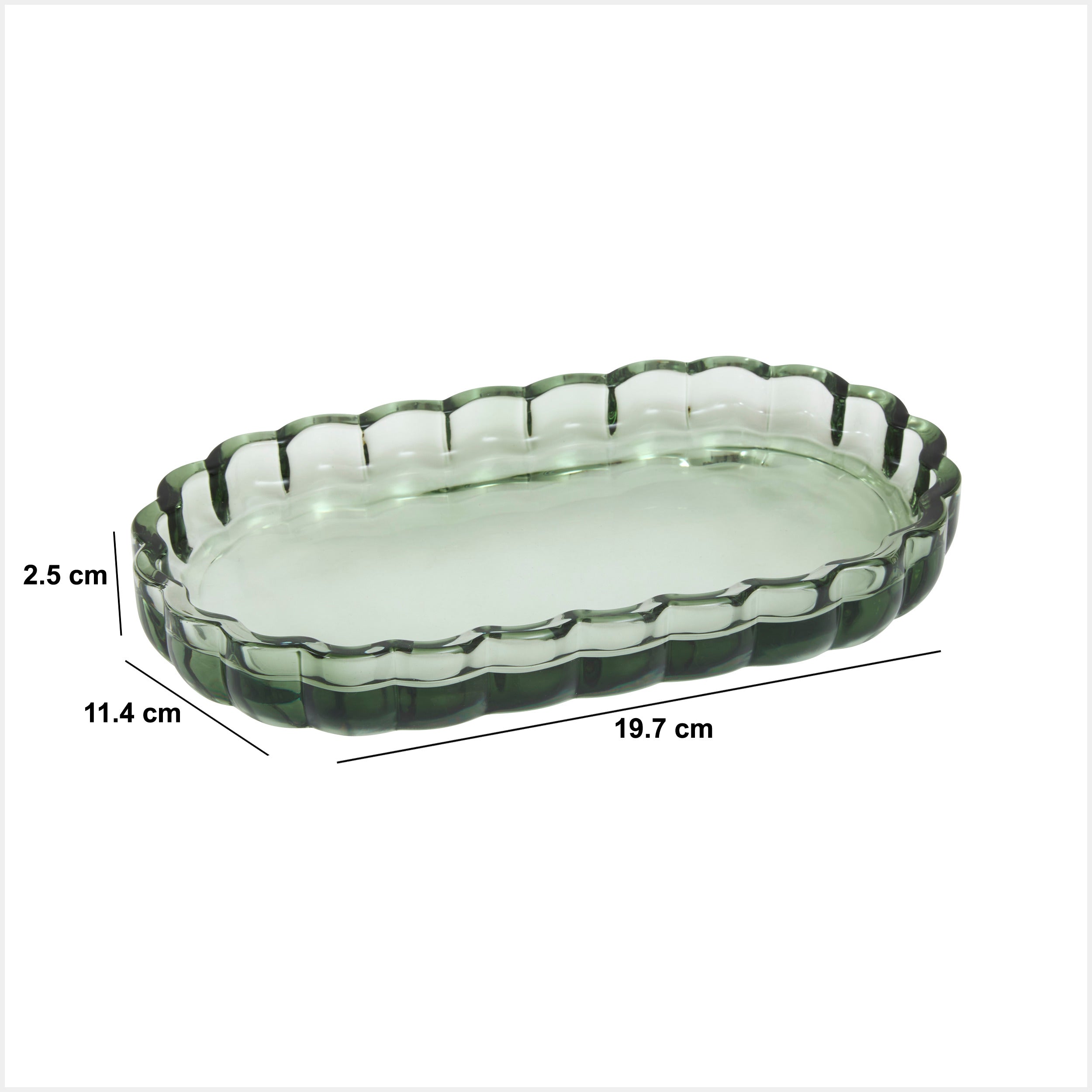 Verde plate florea - Five