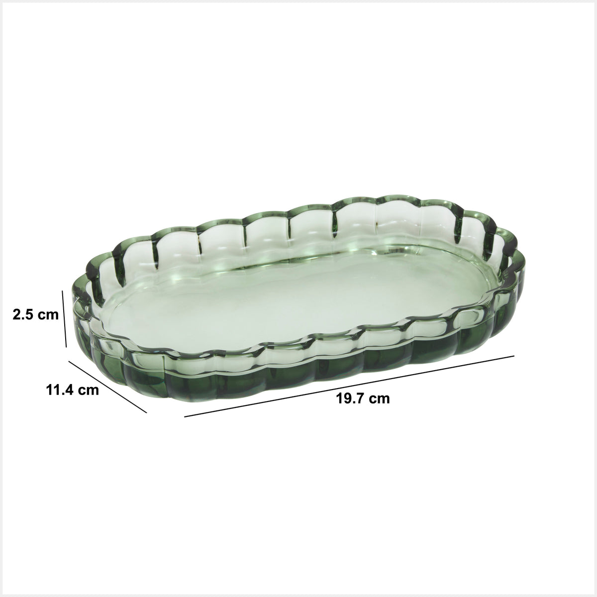 Verde plate florea - Five