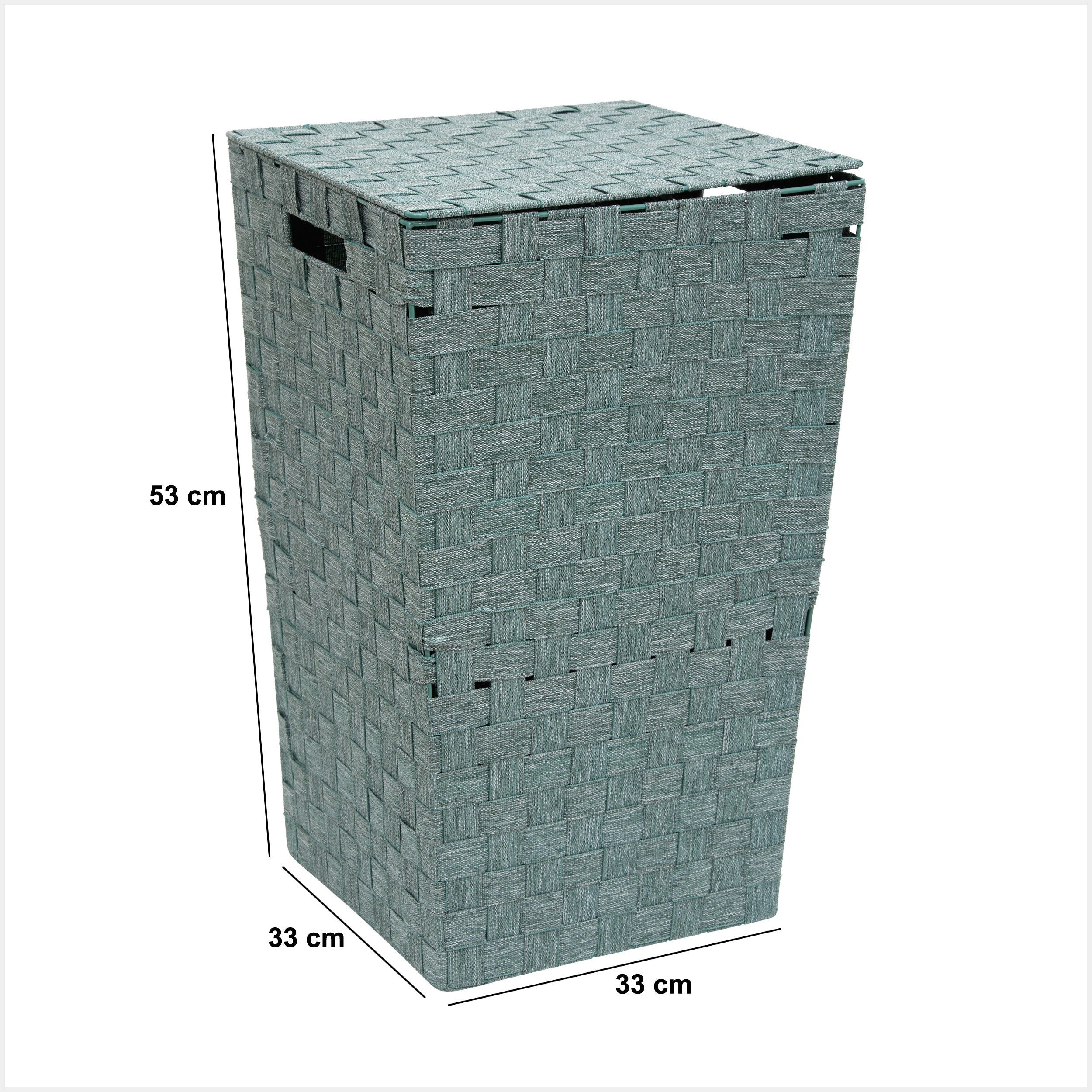 Laundry basket 50 l lise verde - Five