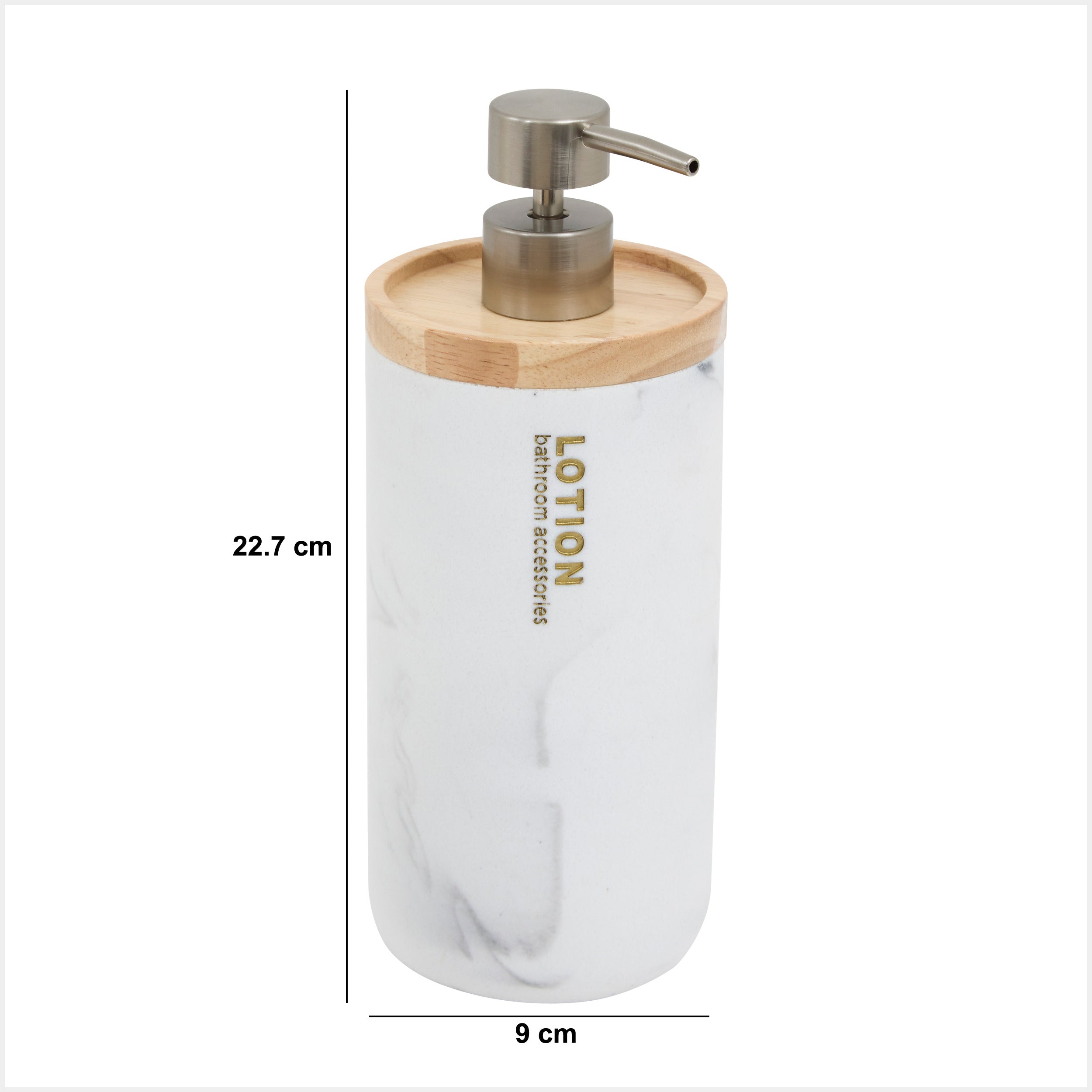 Soap disp alb 840 ml lea disp - Five