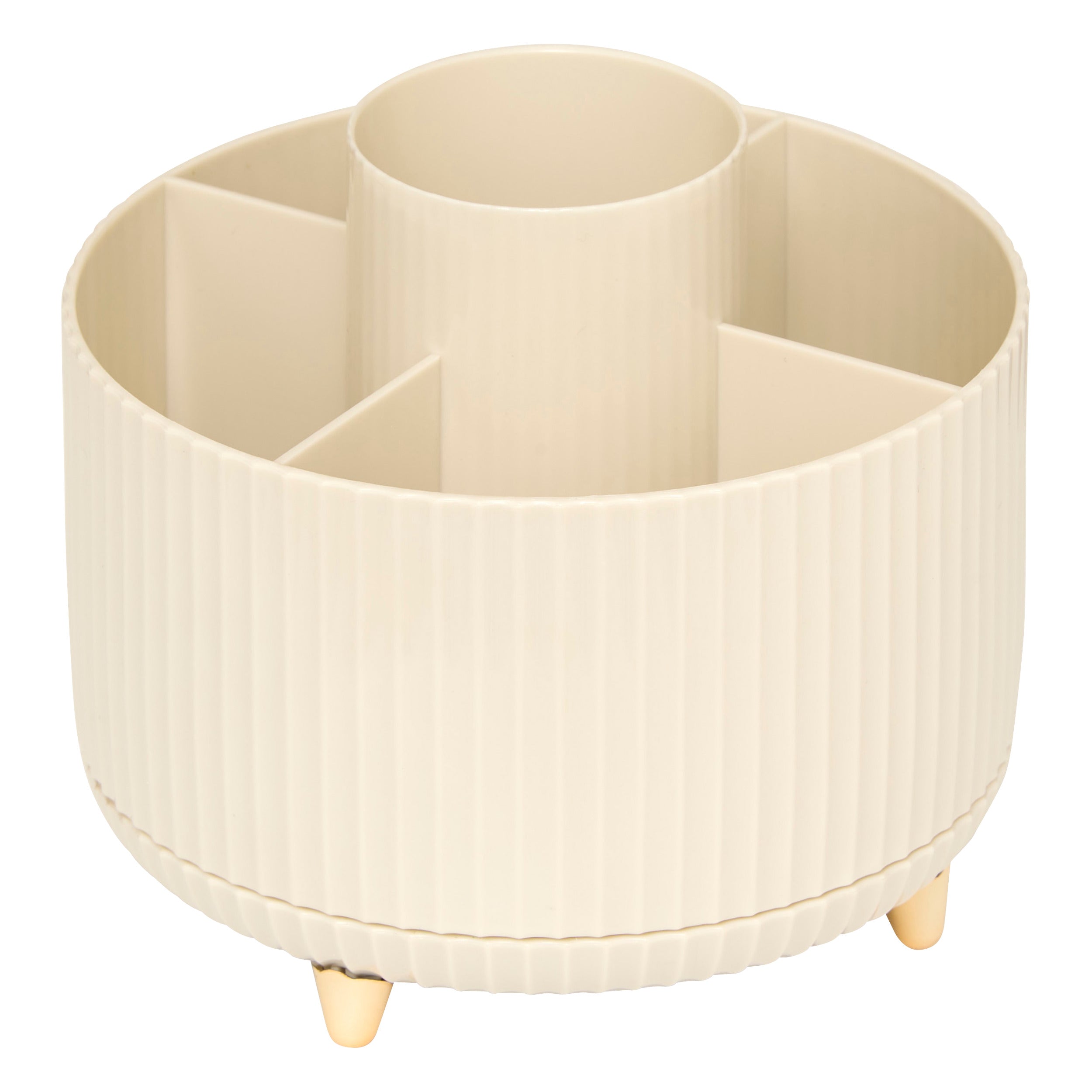 Round 360 beige organiser alba - Five