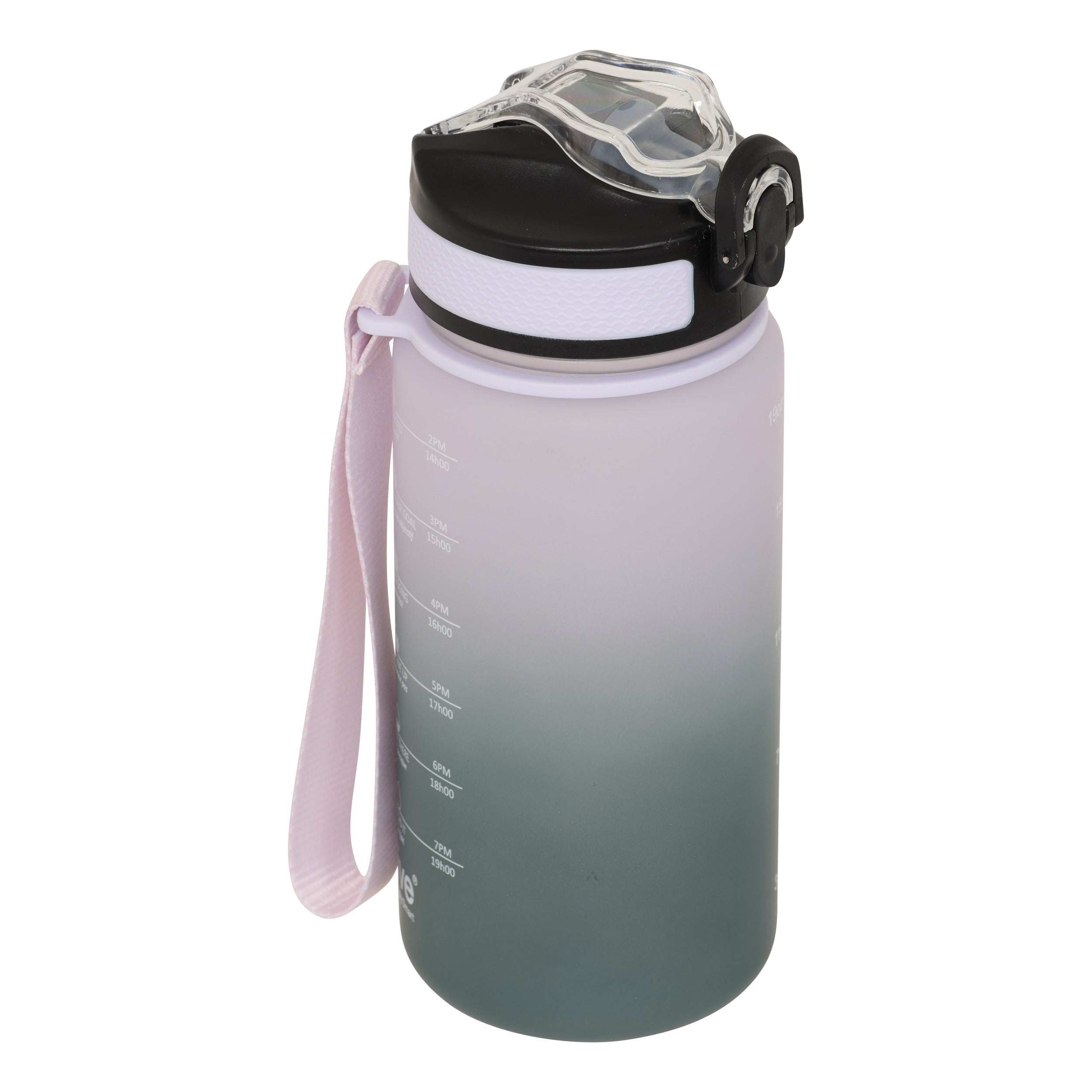 Sport cu straw bot petg 0,6 l asortat - Five