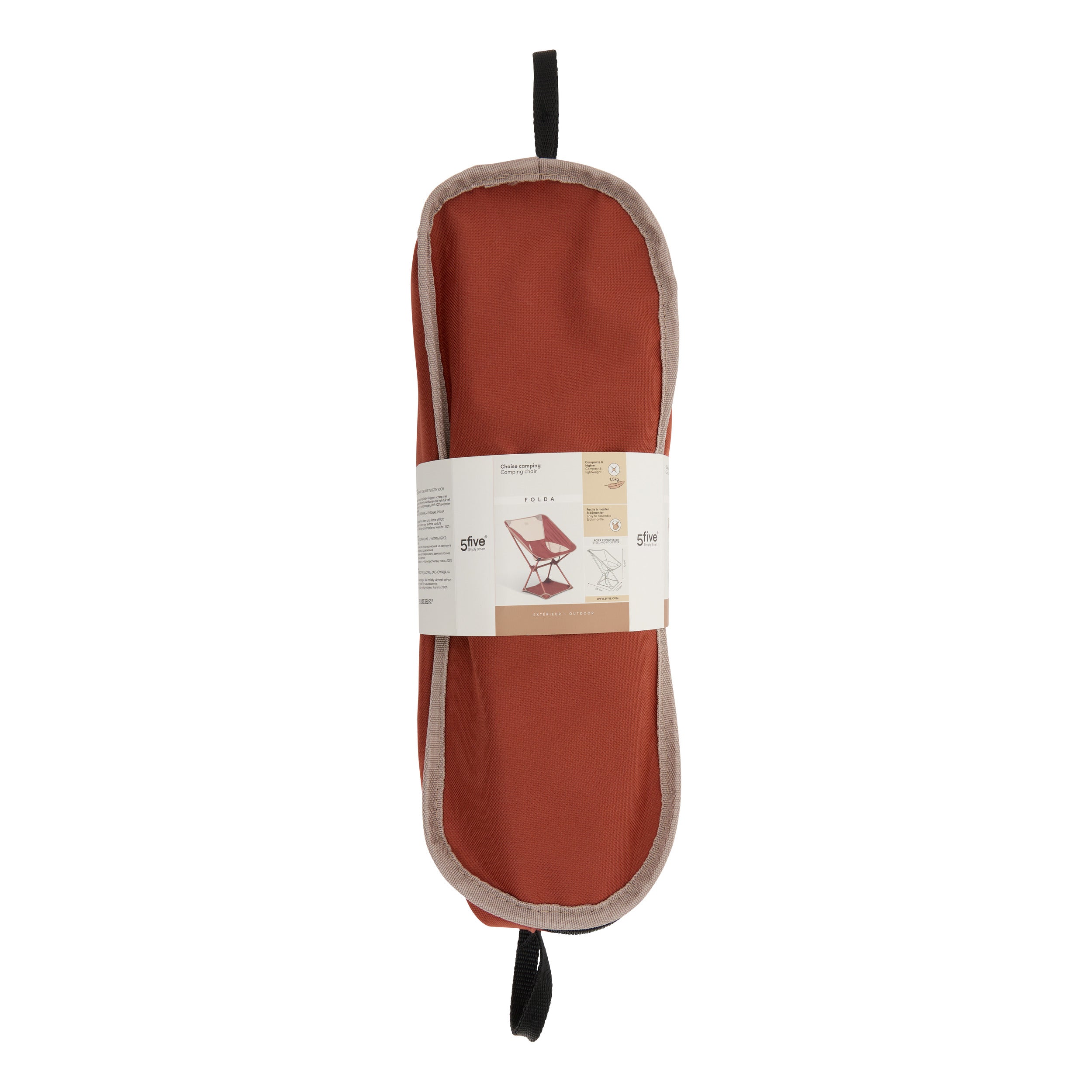 Mic fold camp chair terra - Five