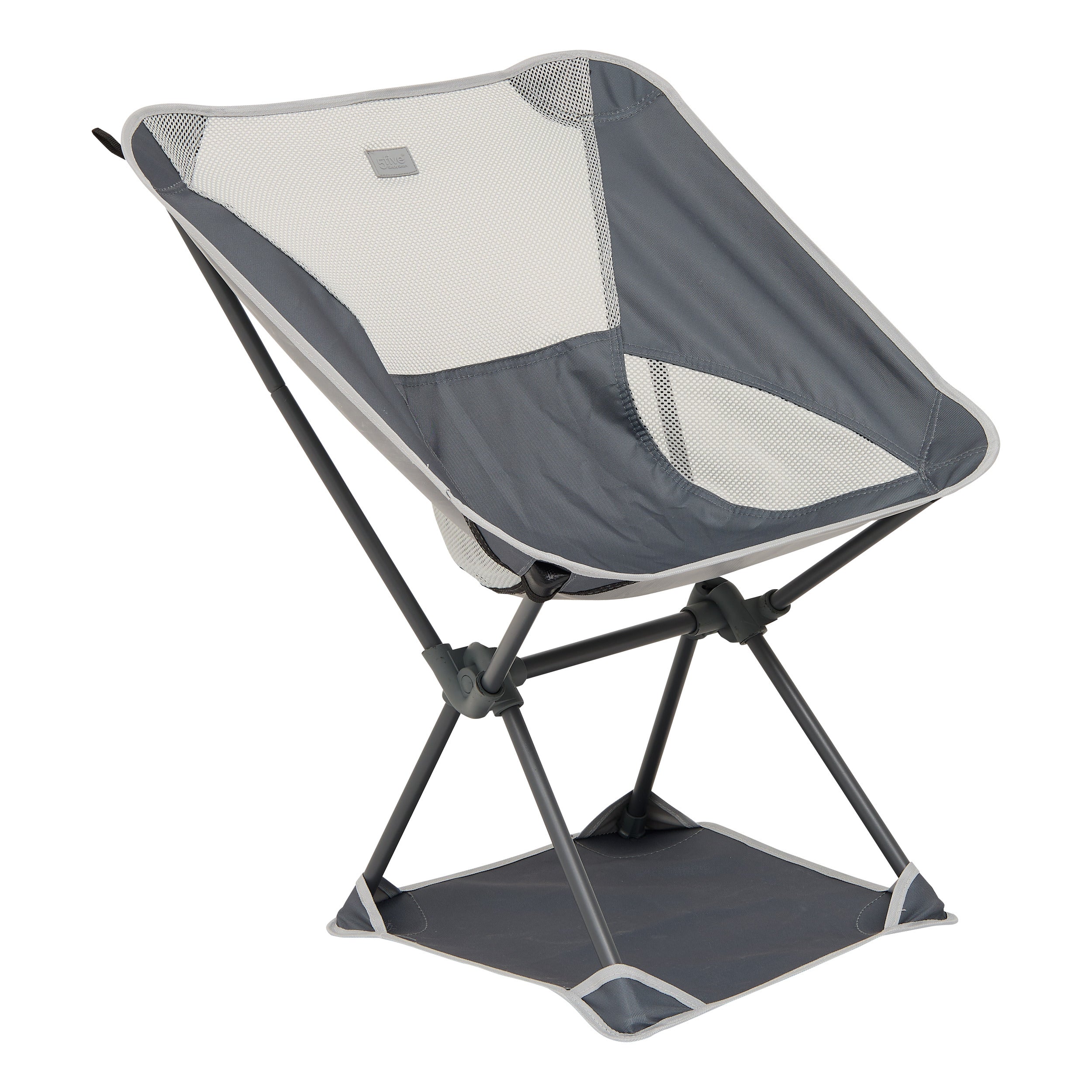 Mic fold camp chair grey - Five