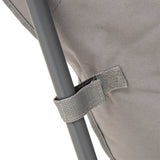 Oslo padded fold chair grey - Five