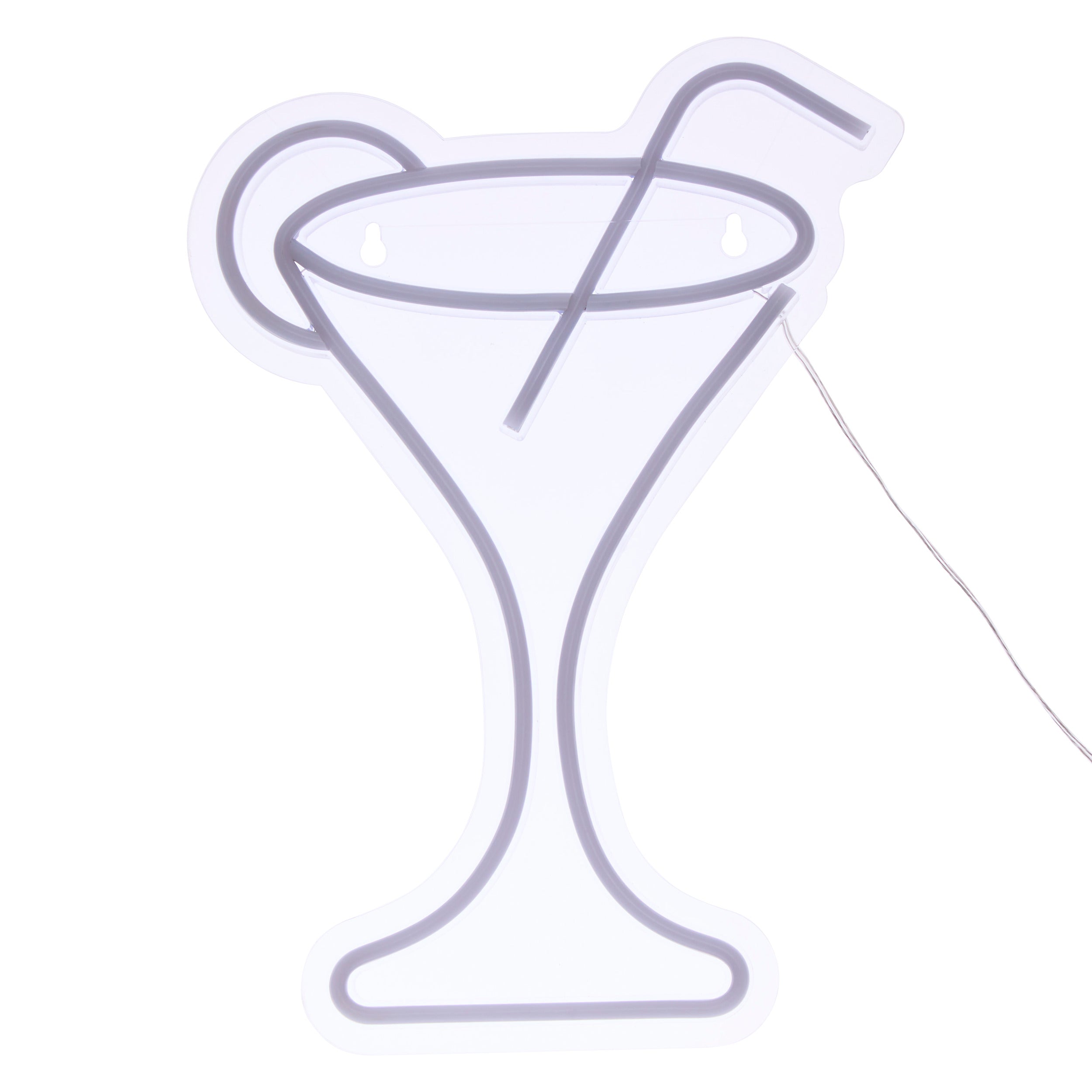Corp de iluminat, cocktail wall LED neon H34 cm - Atmosphera