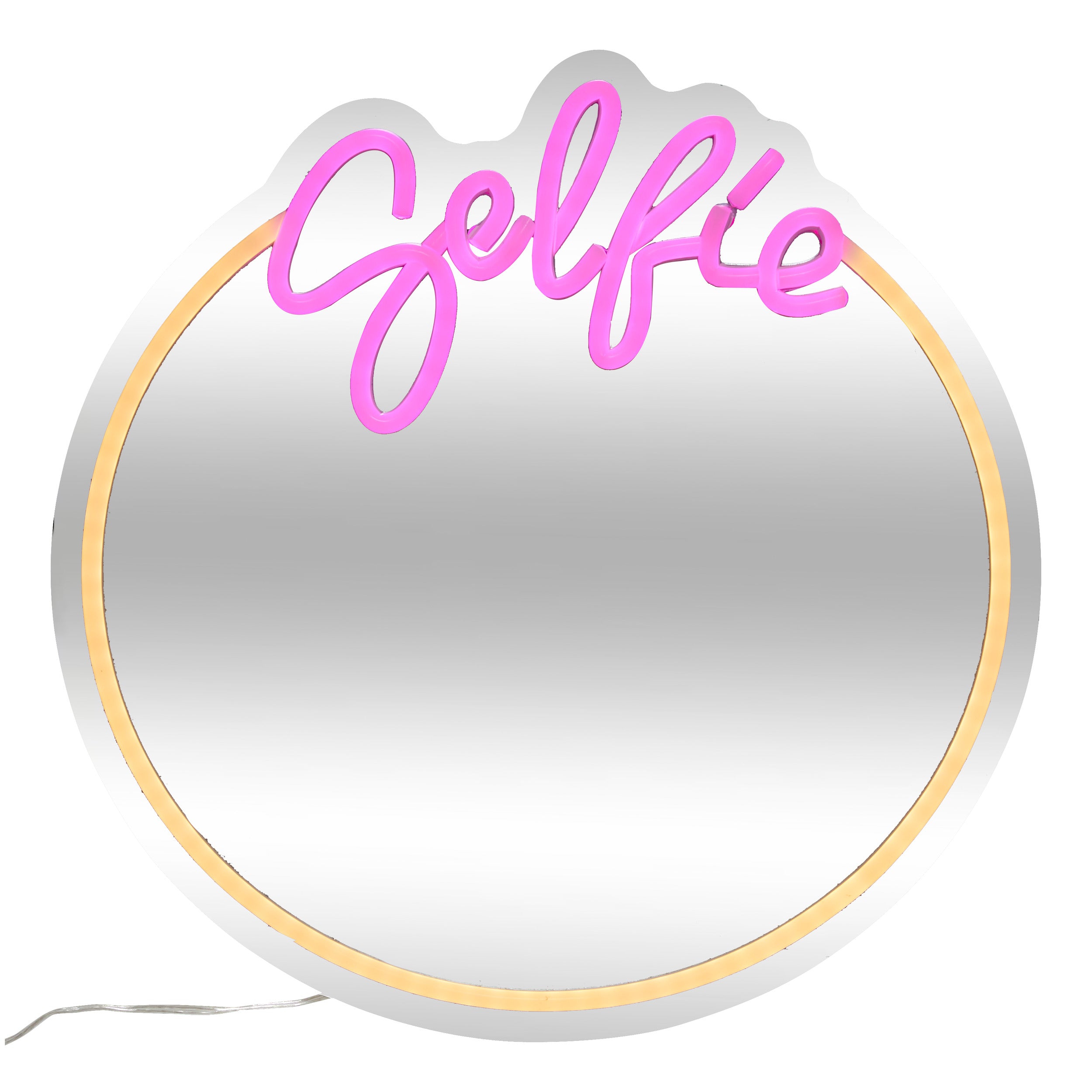Corp de iluminat, selfie wall LED neon D35 cm - Atmosphera