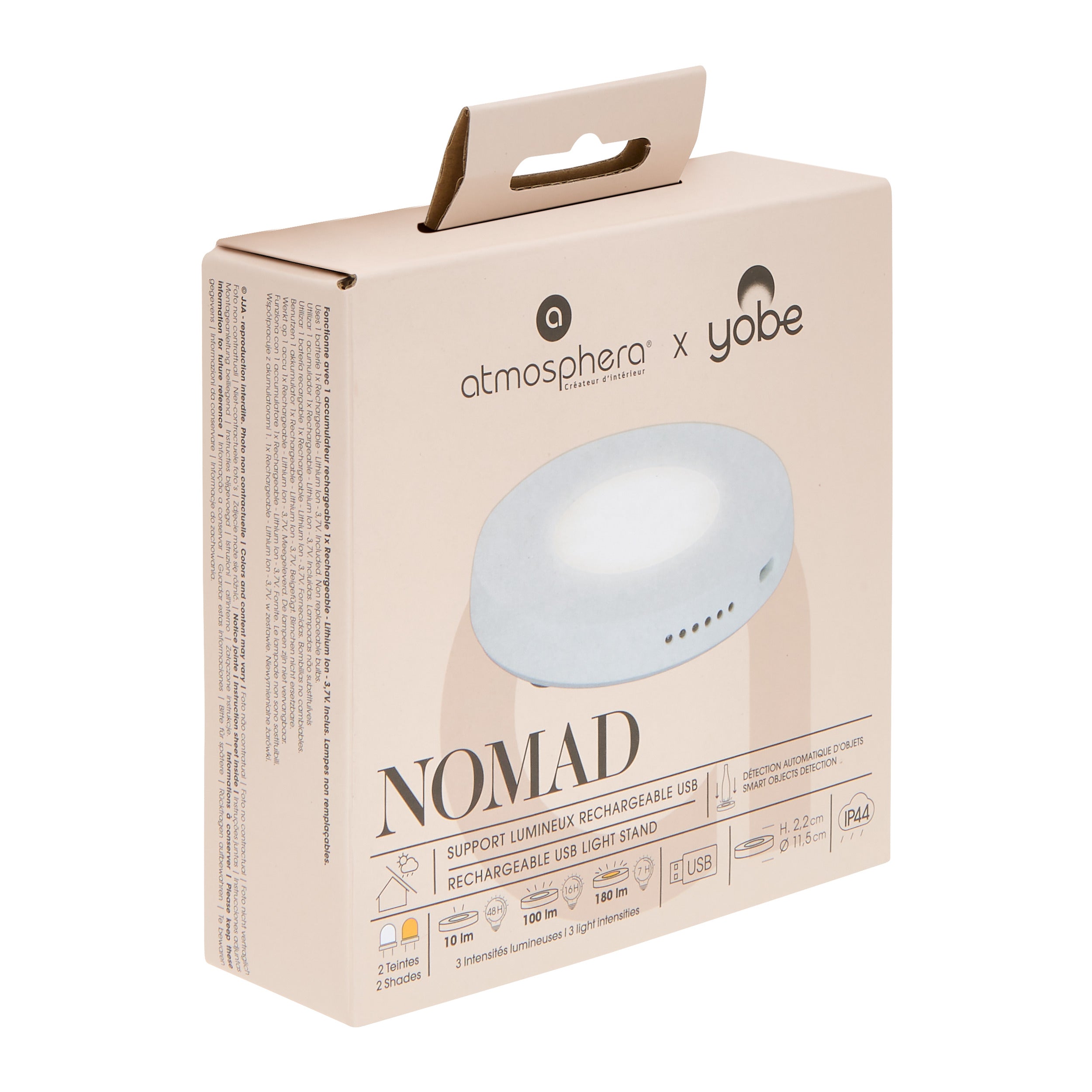 Corp de iluminat, yobe alb LED stand exterior D11,5 cm - Atmosphera