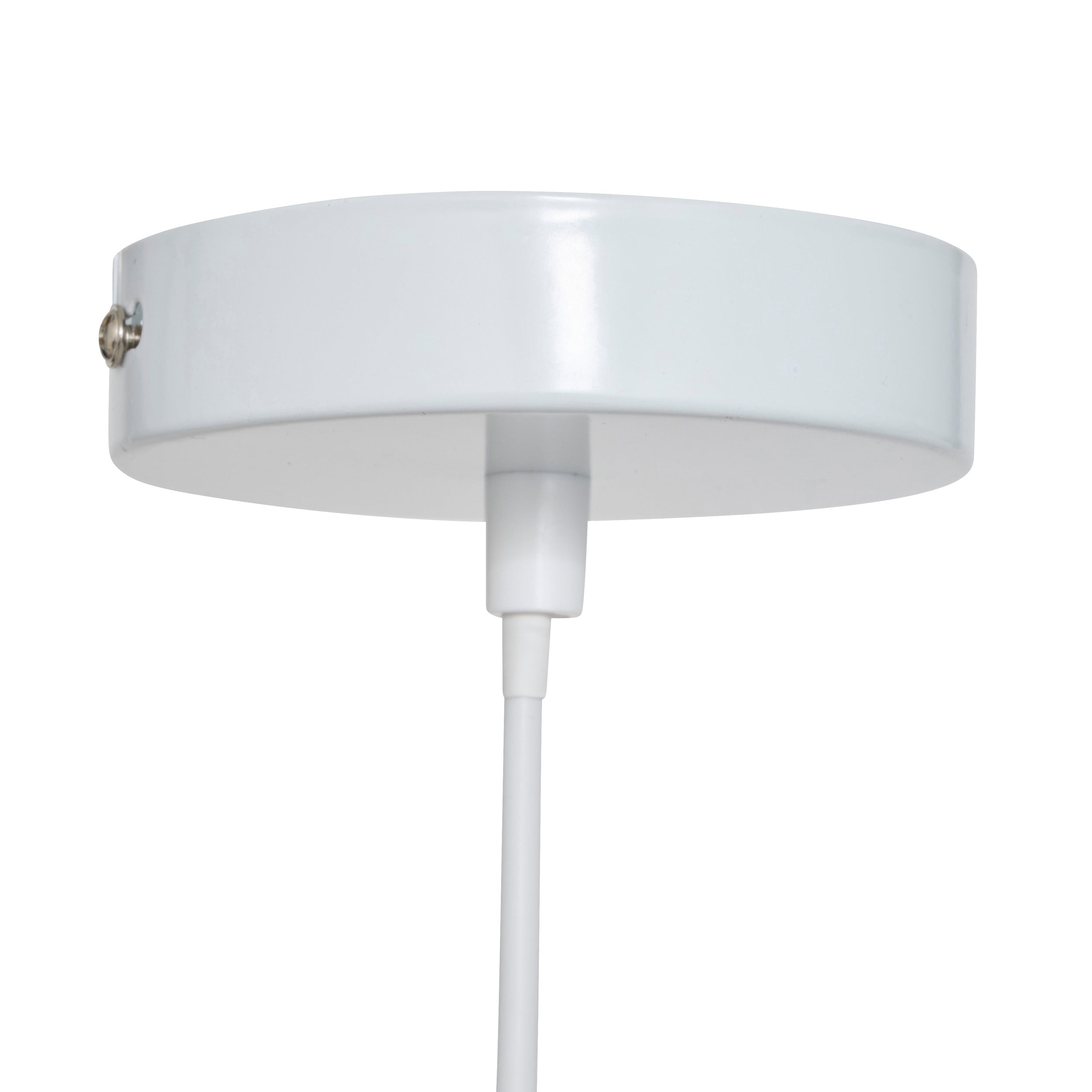 Corp de iluminat, delcia alb metal suspendata lampa D45 cm - Atmosphera