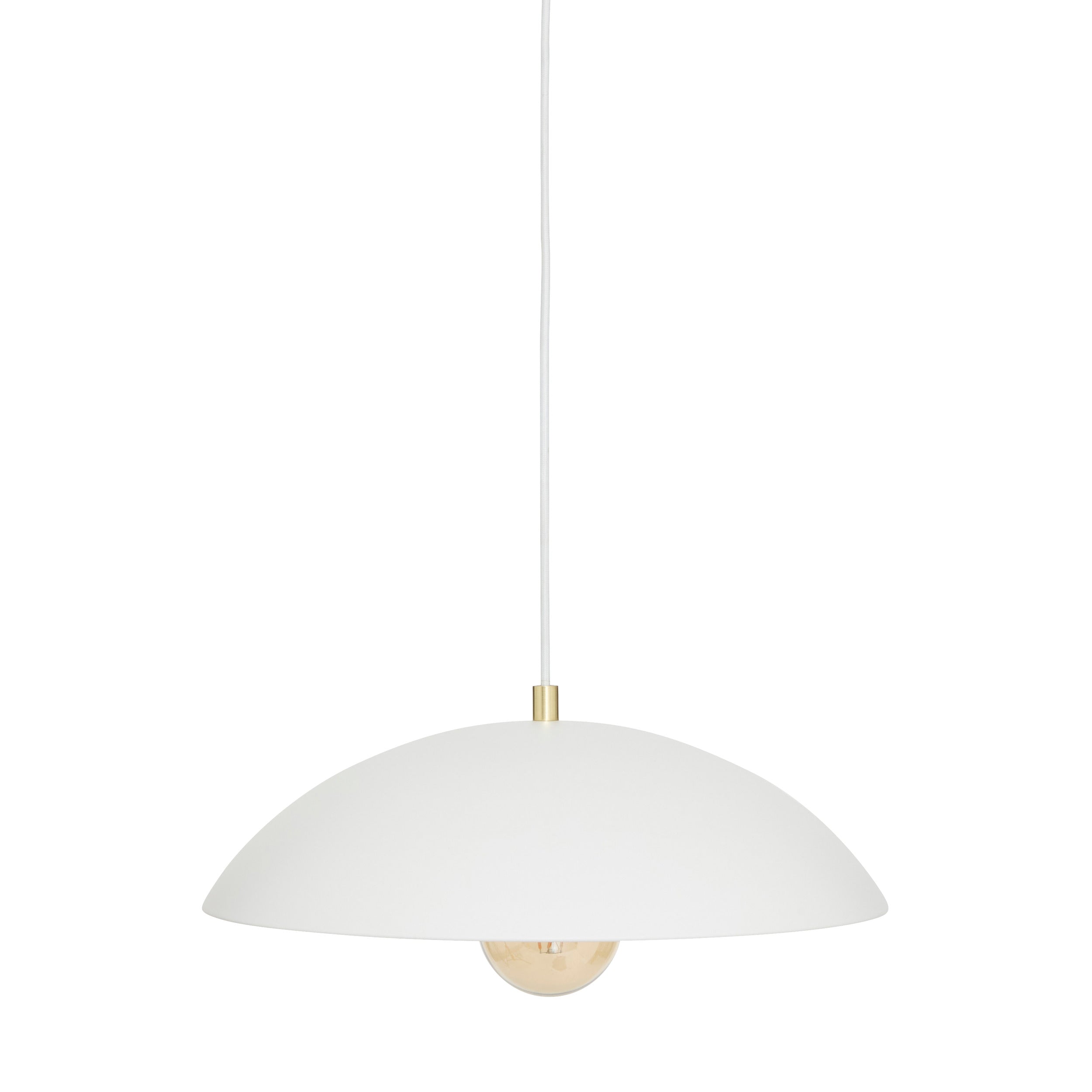 Corp de iluminat, delcia alb metal suspendata lampa D45 cm - Atmosphera