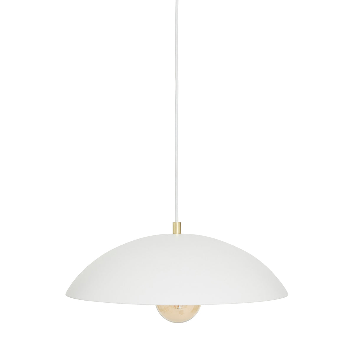 Corp de iluminat, delcia alb metal suspendata lampa D45 cm - Atmosphera