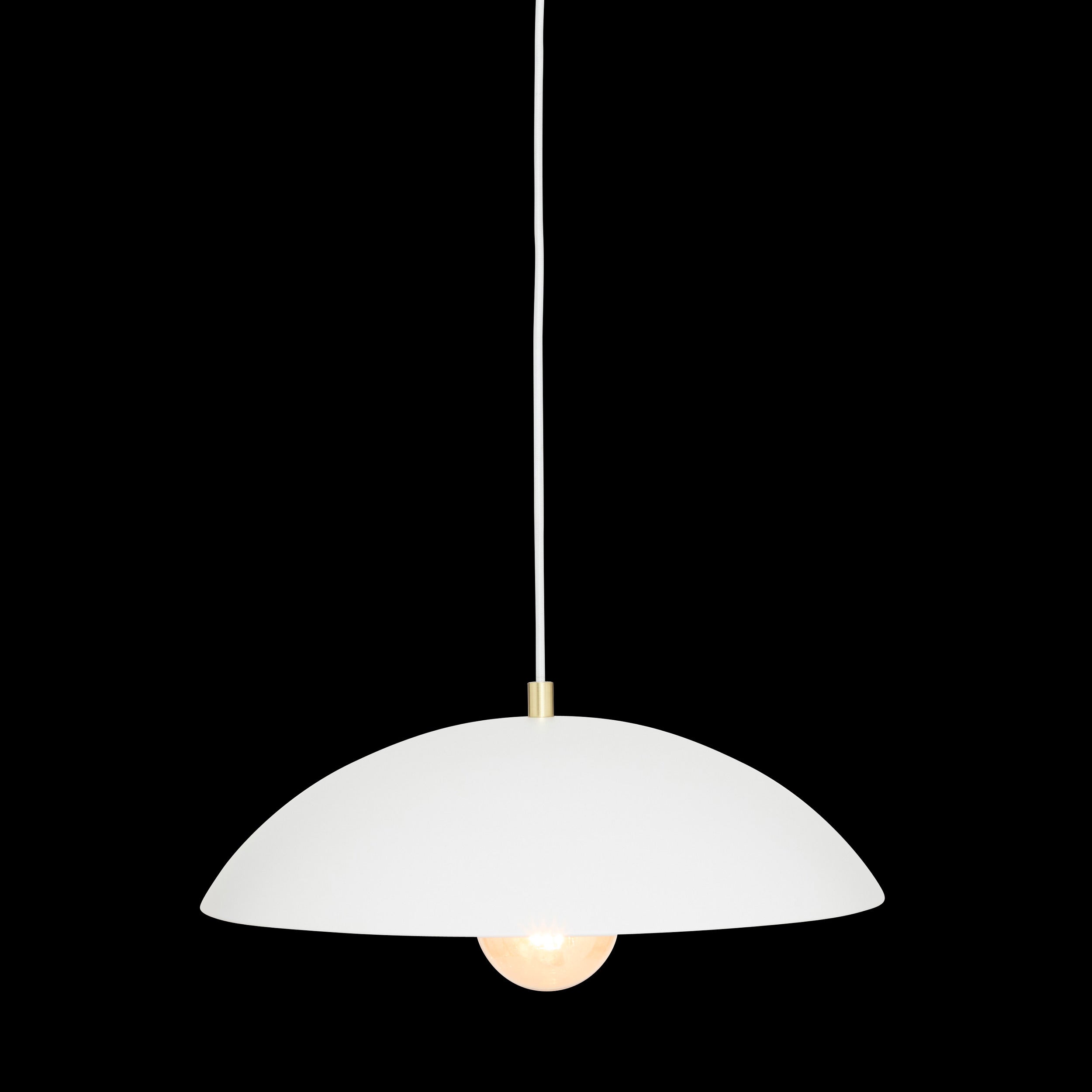 Corp de iluminat, delcia alb metal suspendata lampa D45 cm - Atmosphera
