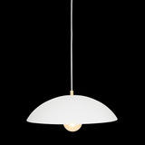 Corp de iluminat, delcia alb metal suspendata lampa D45 cm - Atmosphera